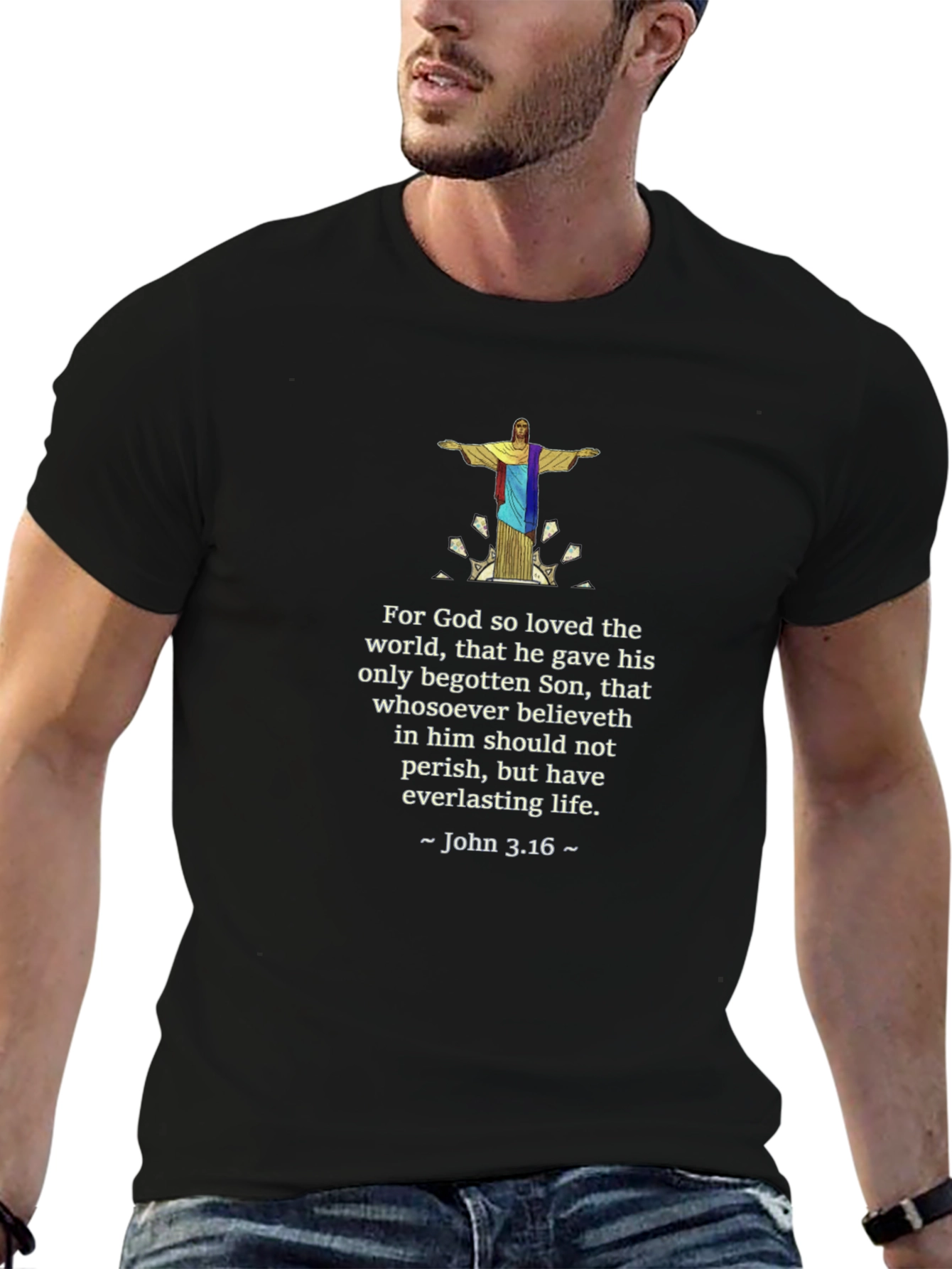 Religious Verse Graphic Tee