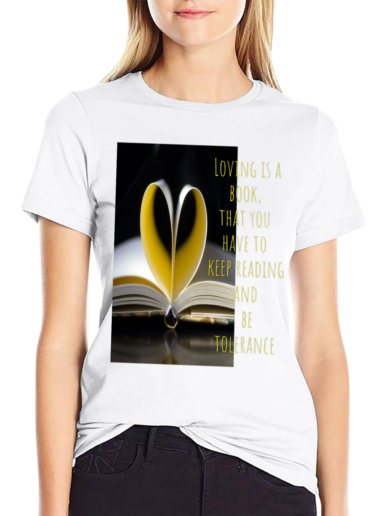 Loving is a Book T-Shirt