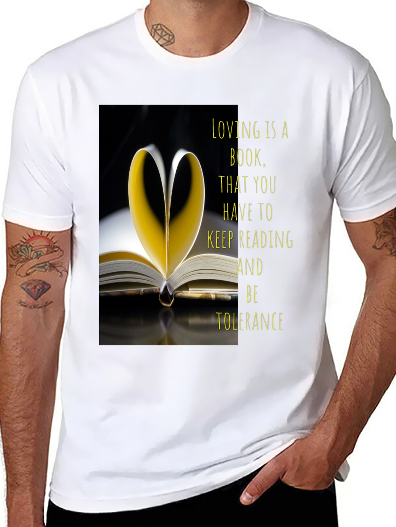Loving is a Book T-Shirt