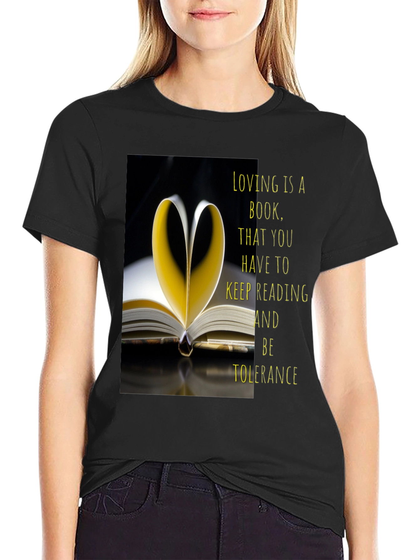 Loving is a Book T-Shirt