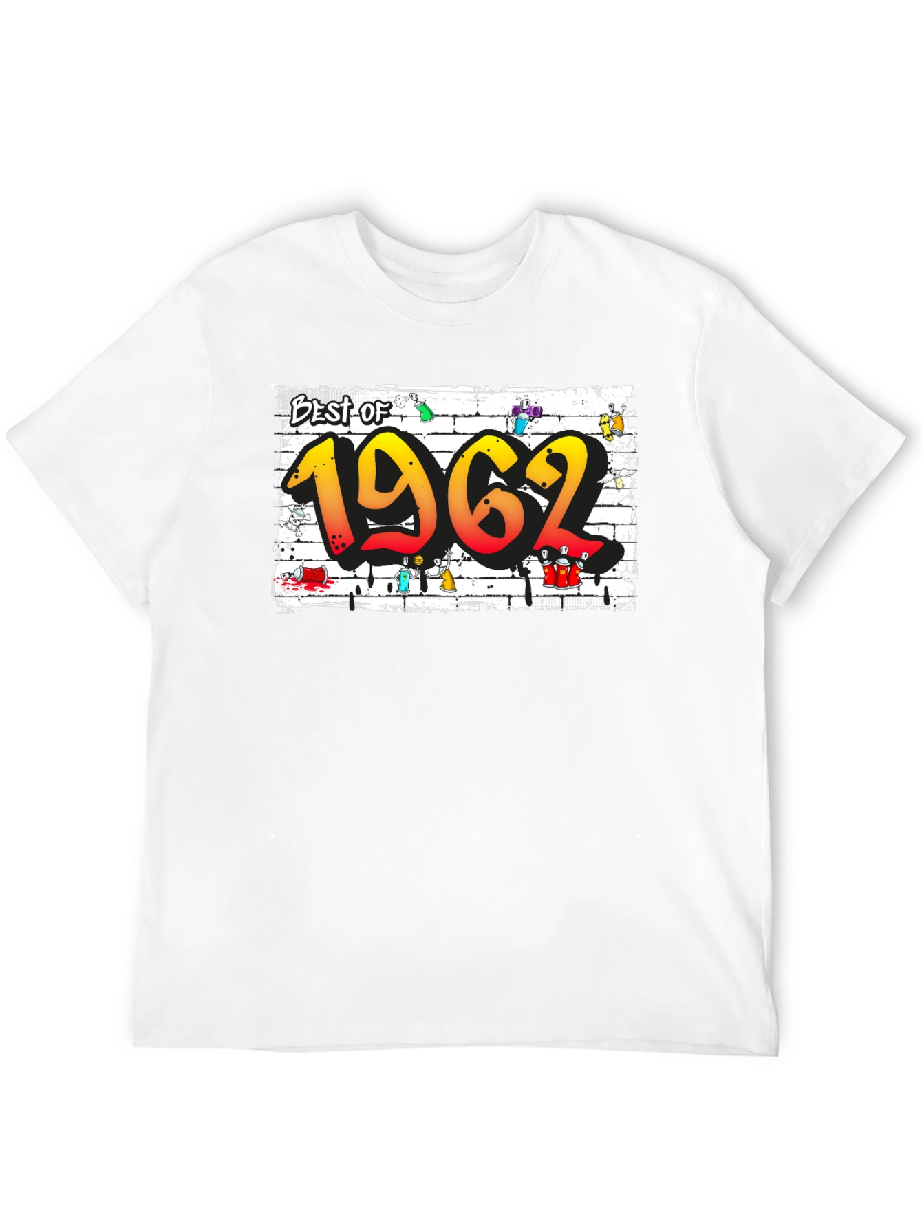 Best of 1962 Graffiti Style T-Shirt