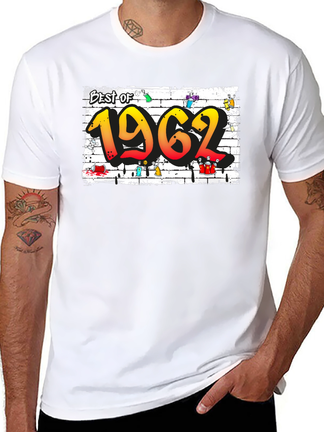 Best of 1962 Graffiti Style T-Shirt