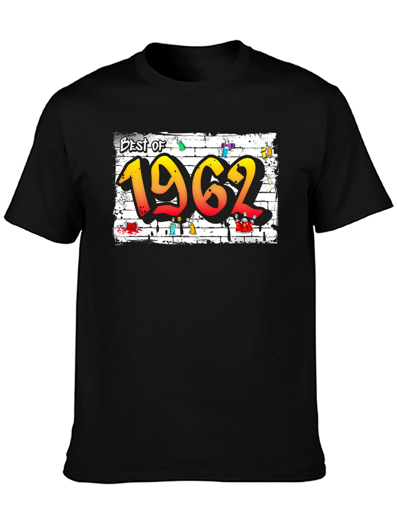 Best of 1962 Graffiti Style T-Shirt