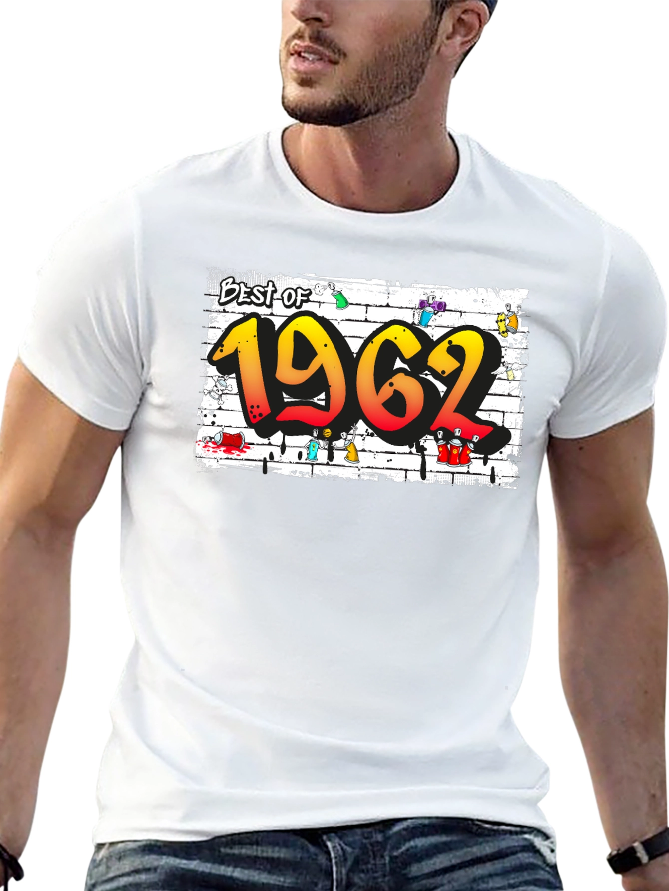 Best of 1962 Graffiti Style T-Shirt