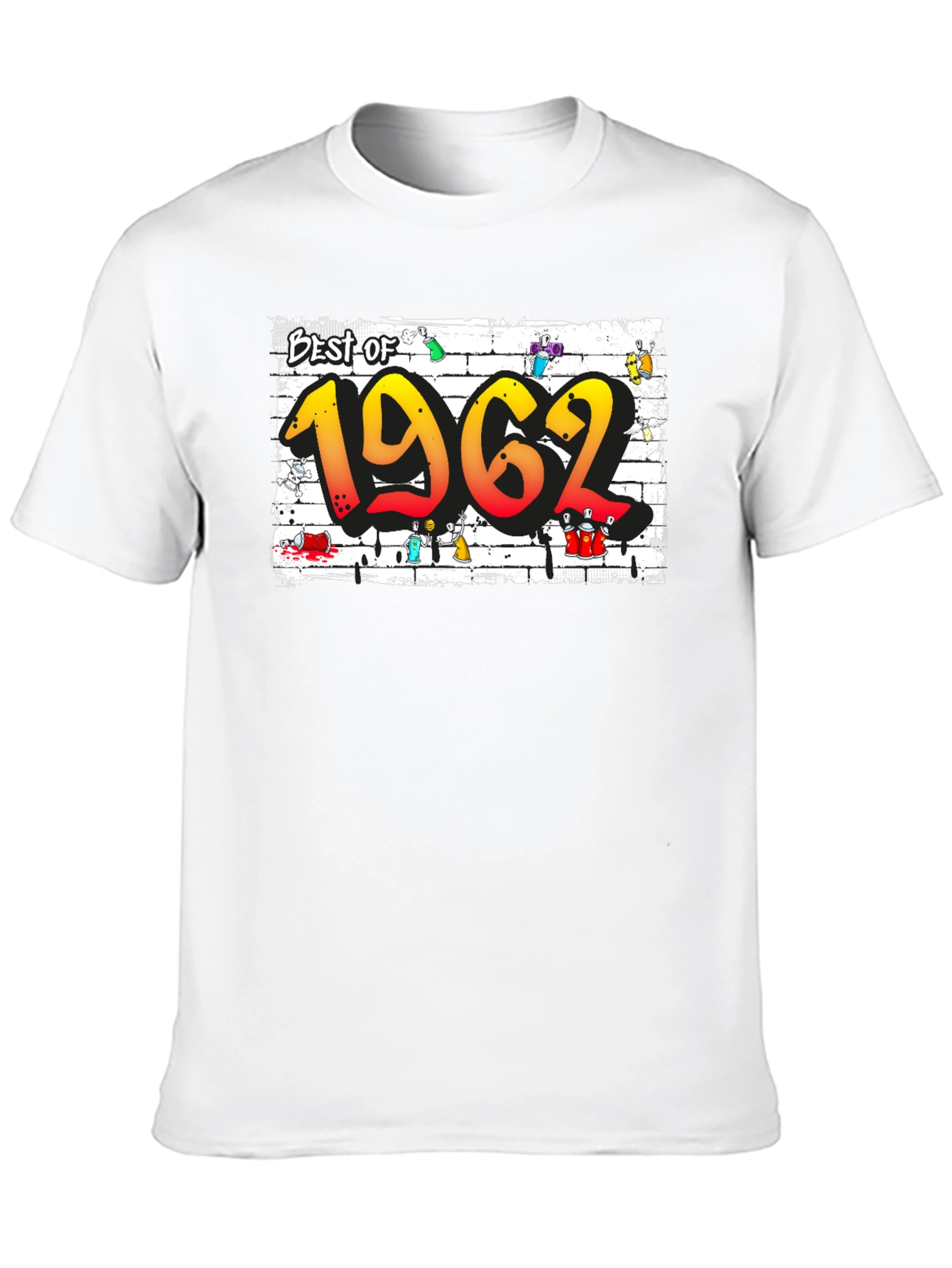 Best of 1962 Graffiti Style T-Shirt