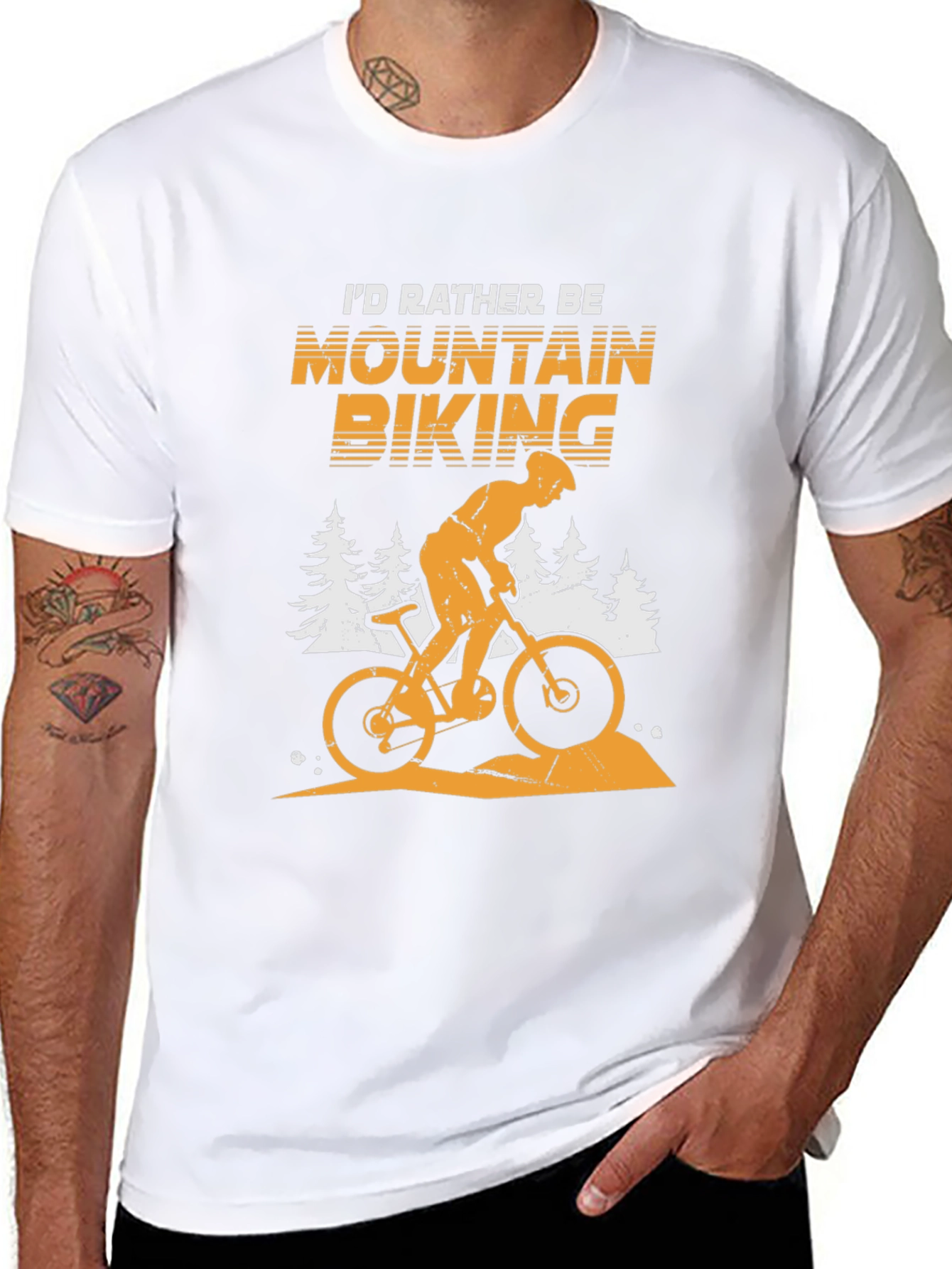 Mountain Biking T-Shirt: Adventure Ready!