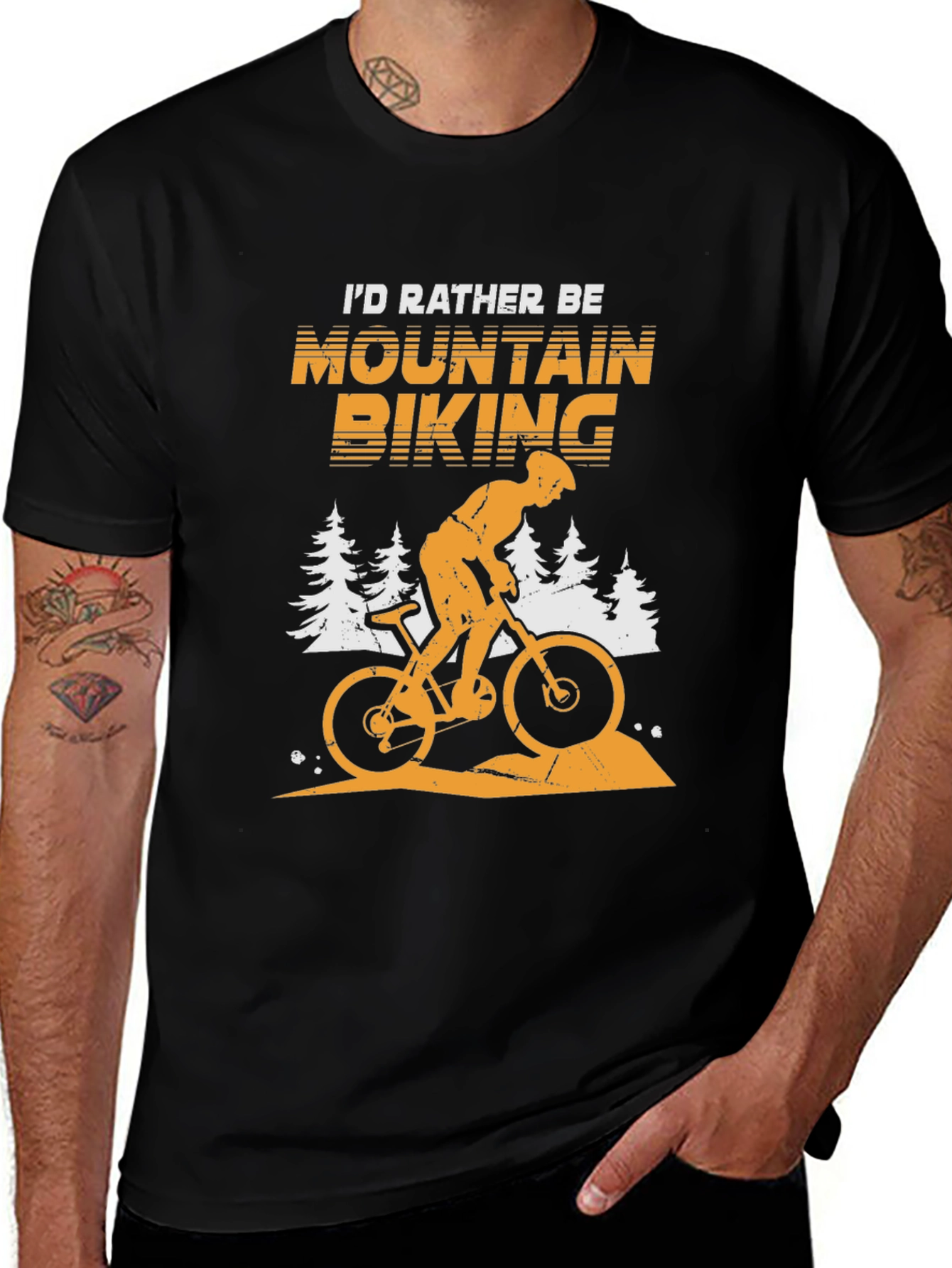 Mountain Biking T-Shirt: Adventure Ready!