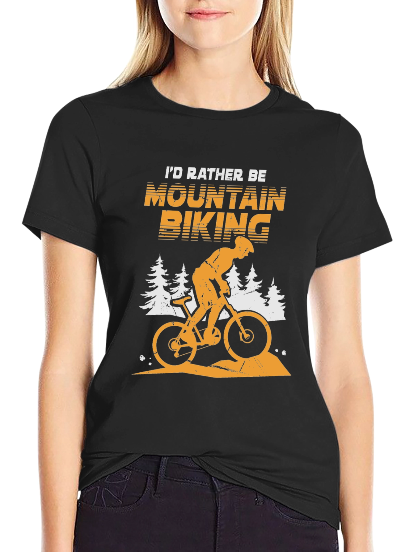 Mountain Biking T-Shirt: Adventure Ready!