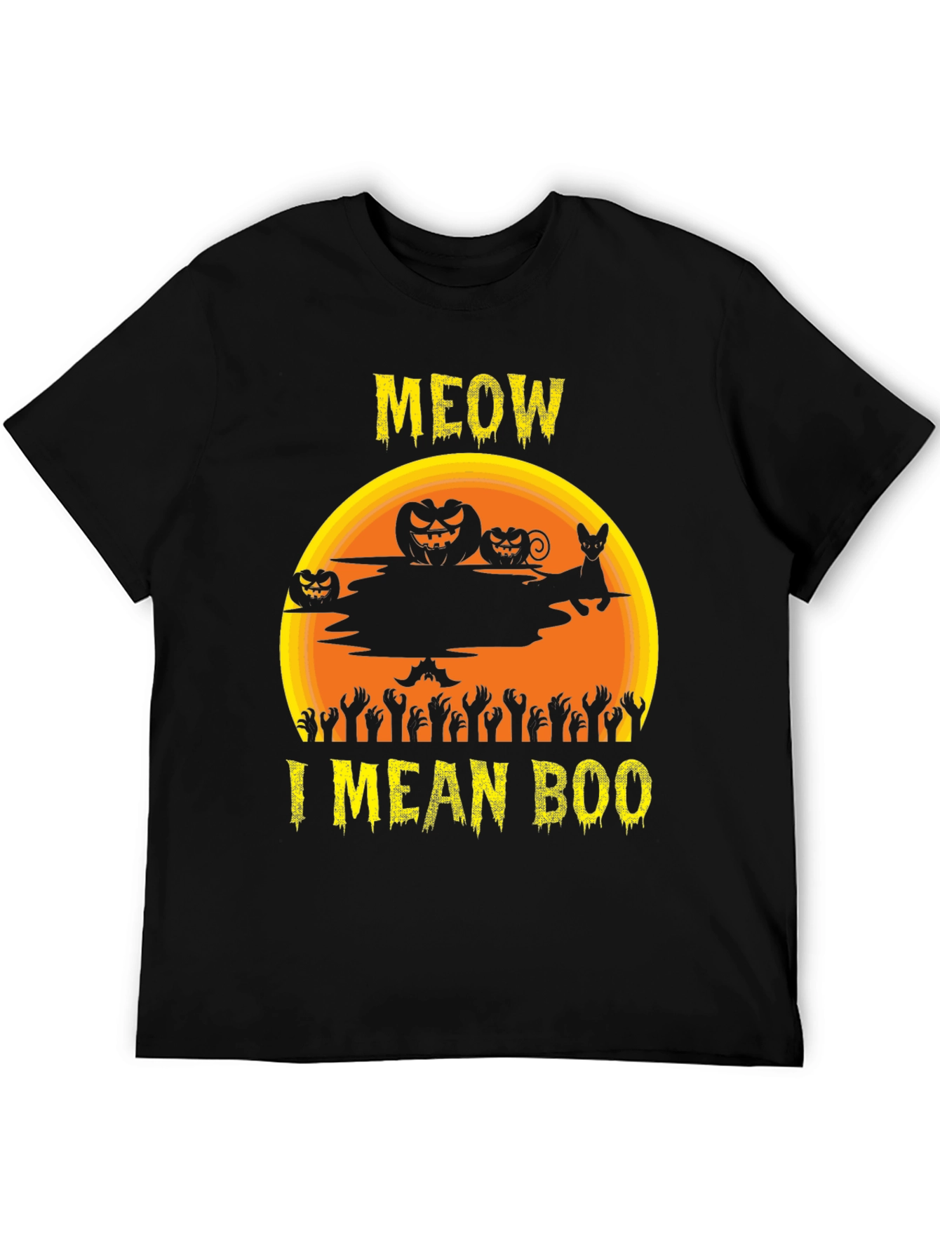 Halloween Meow I Mean Boo T-Shirt