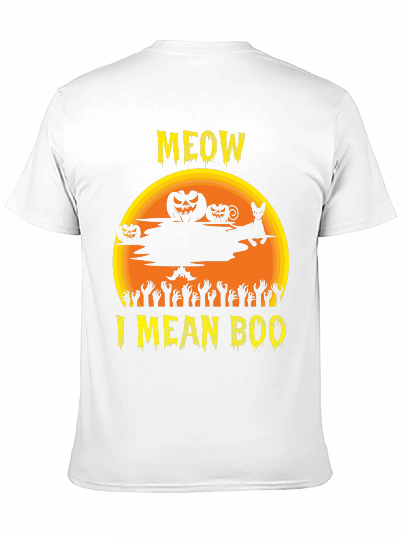 Halloween Meow I Mean Boo T-Shirt