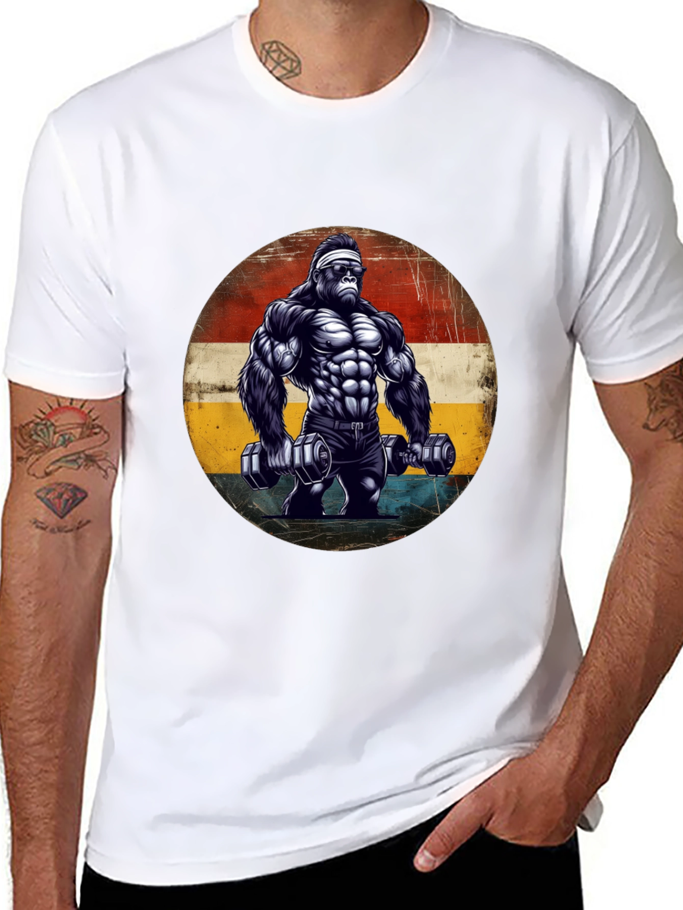 Gorilla Gym T-Shirt - Funny Workout Tee