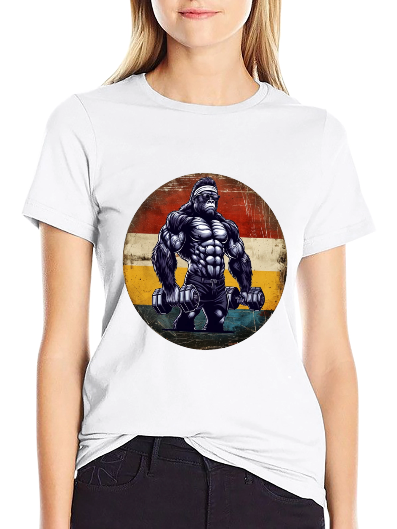 Gorilla Gym T-Shirt - Funny Workout Tee