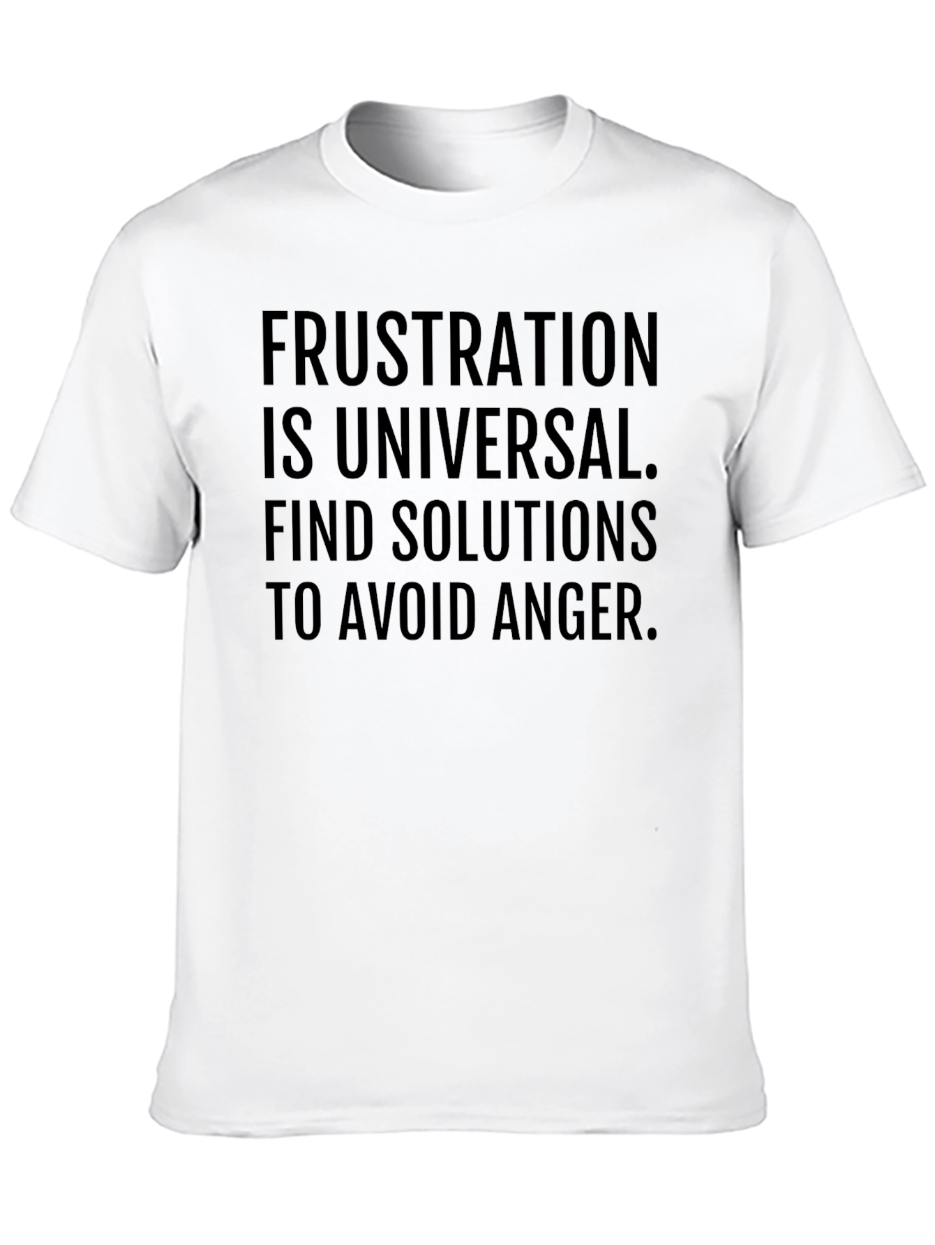 Frustration Solutions Graphic Tee - Avoid Anger T-Shirt