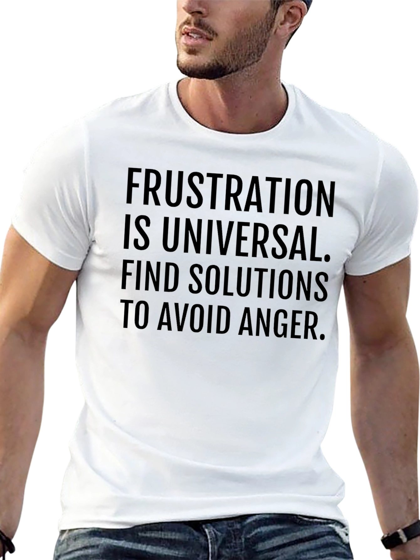 Frustration Solutions Graphic Tee - Avoid Anger T-Shirt