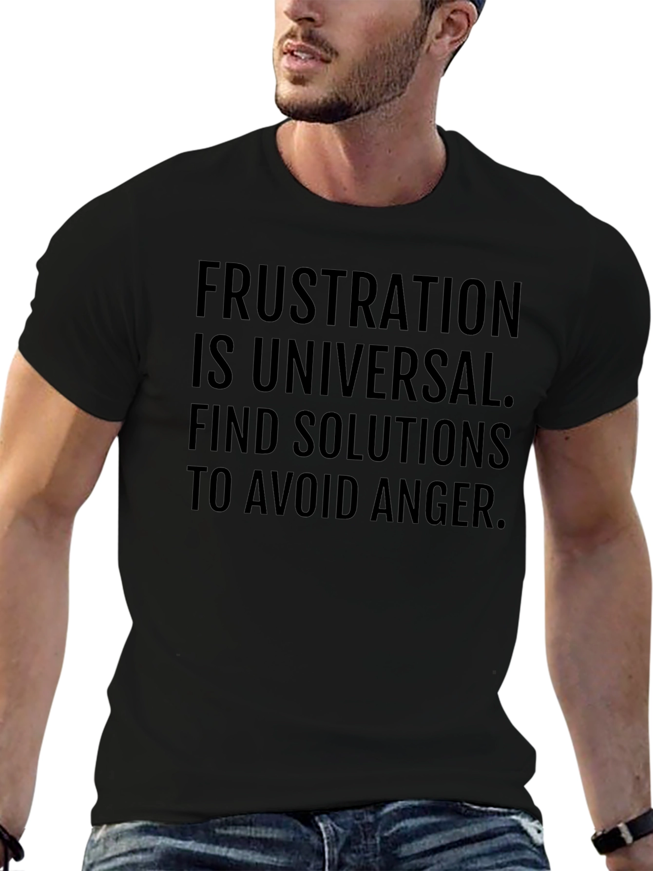 Frustration Solutions Graphic Tee - Avoid Anger T-Shirt