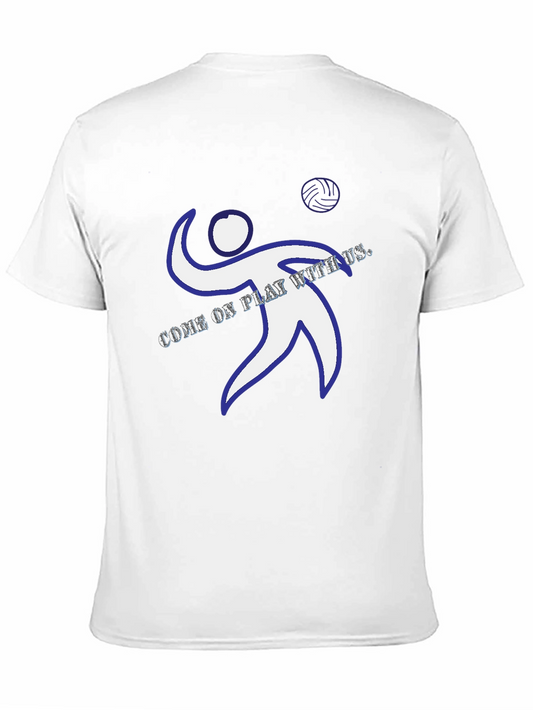 Volleyball Player Graphic T-Shirt