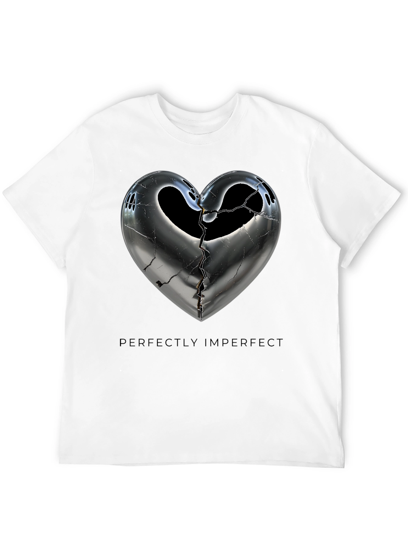 Perfectly Imperfect Heart Graphic Tee