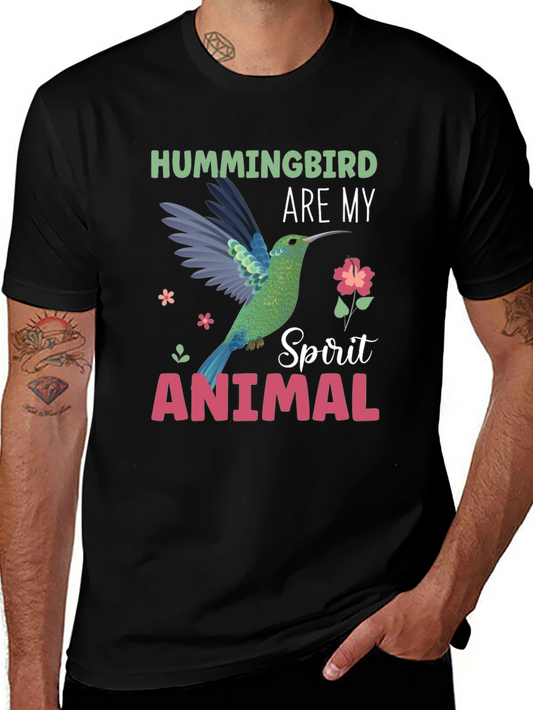 Hummingbird Spirit Animal Graphic Tee