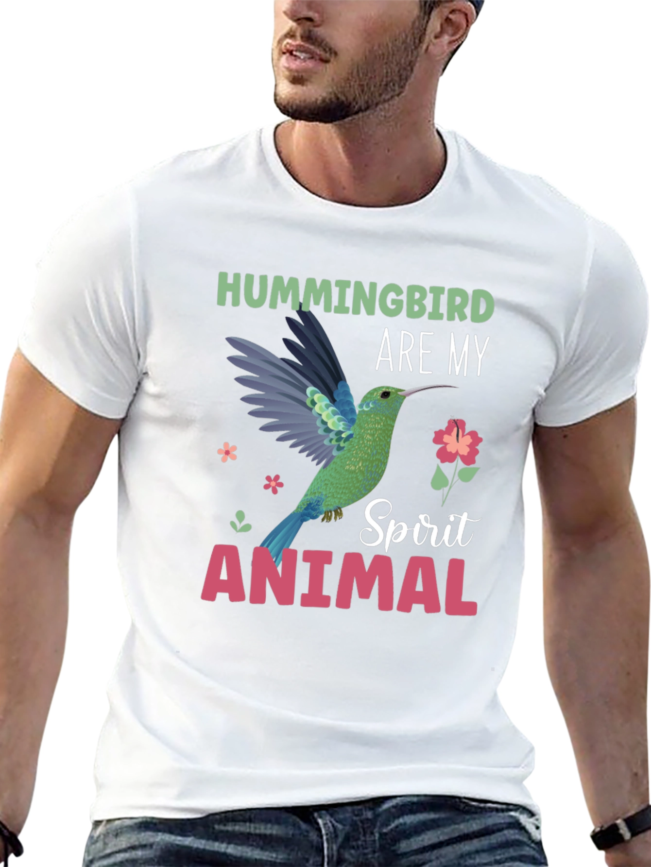 Hummingbird Spirit Animal Graphic Tee