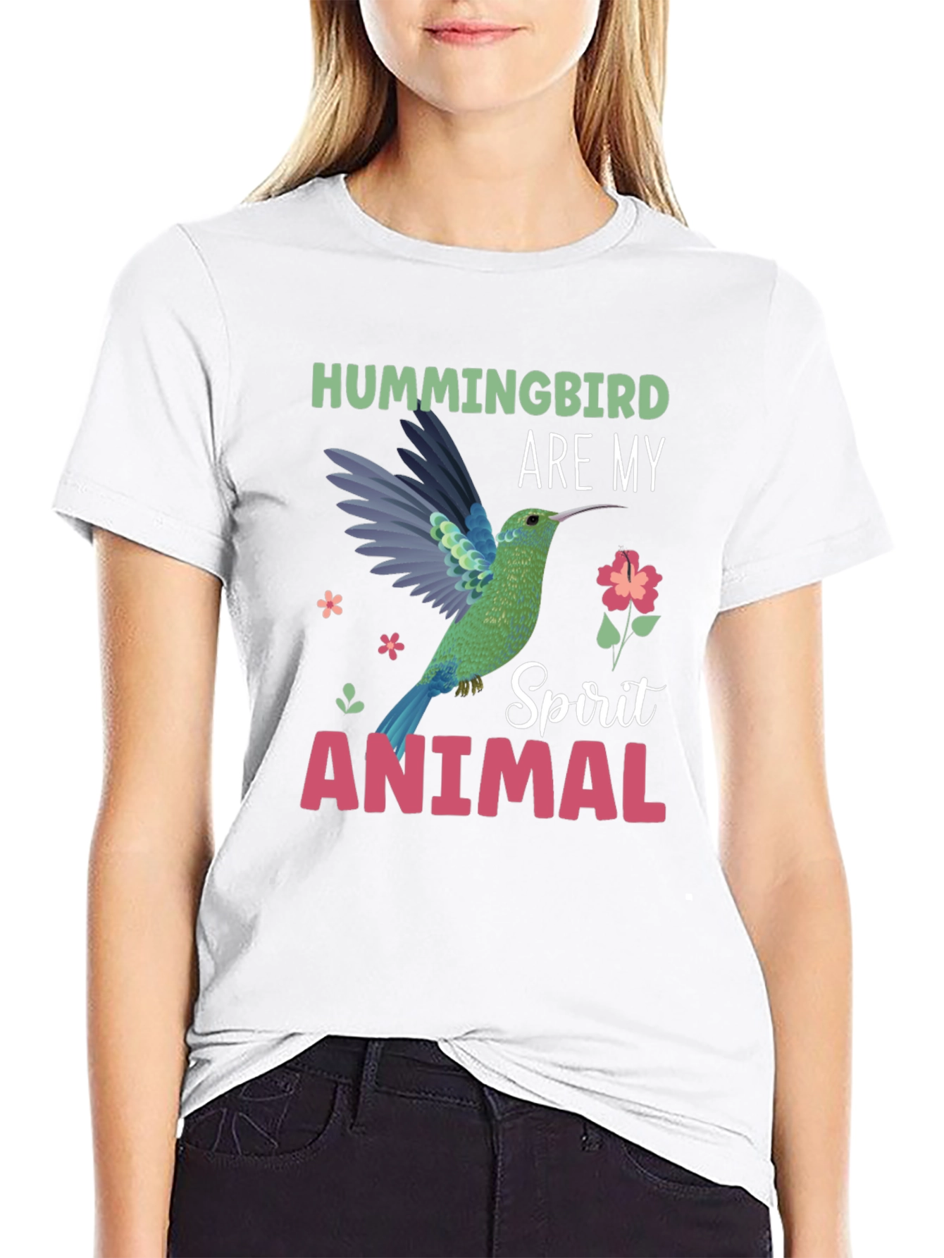Hummingbird Spirit Animal Graphic Tee