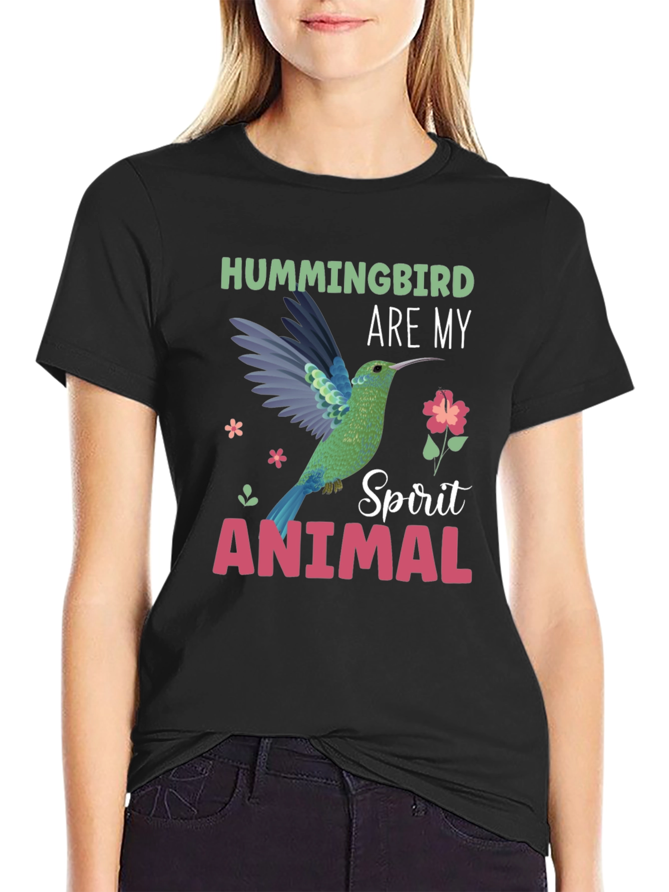 Hummingbird Spirit Animal Graphic Tee