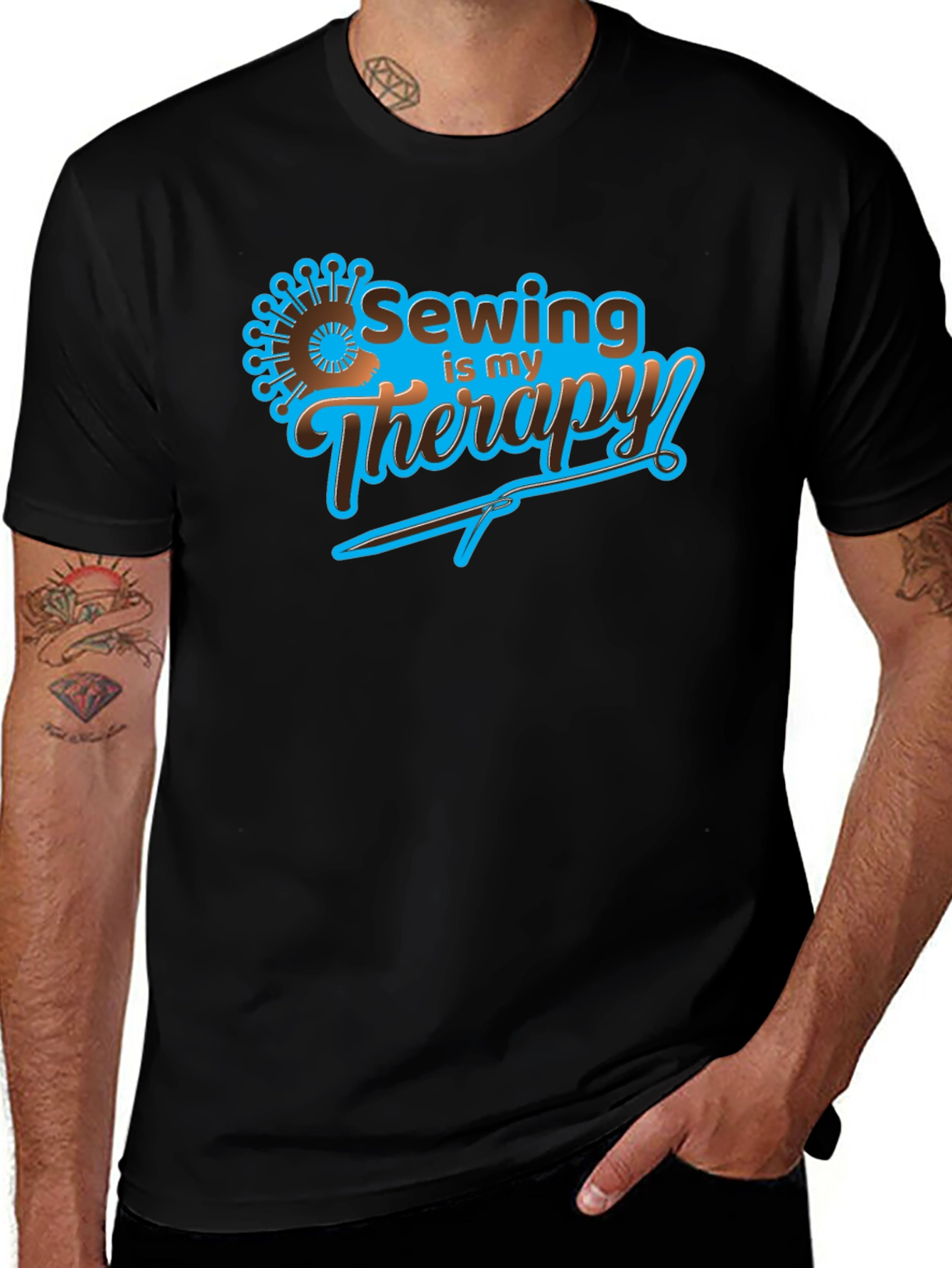 Sewing is My Therapy T-Shirt