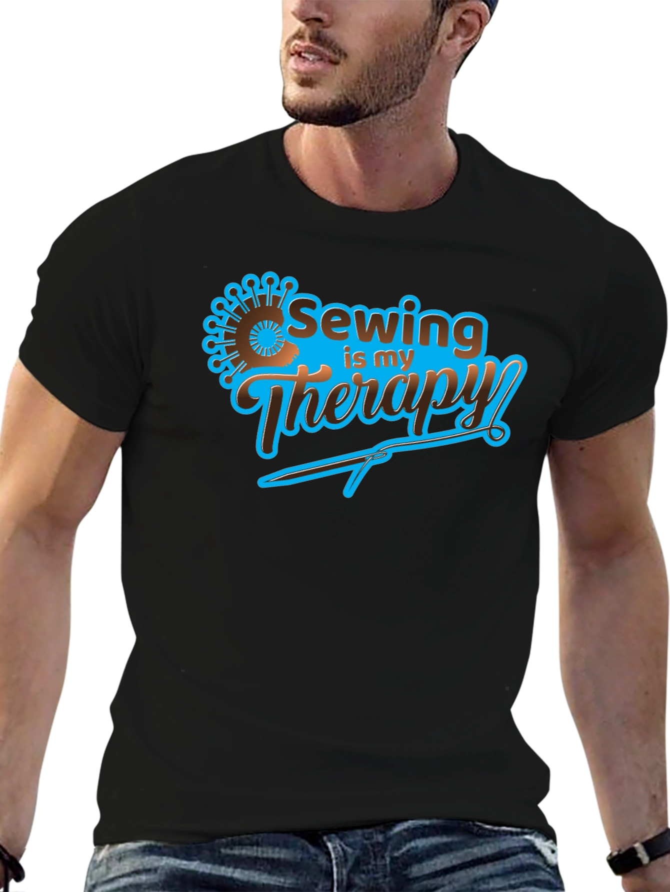 Sewing is My Therapy T-Shirt