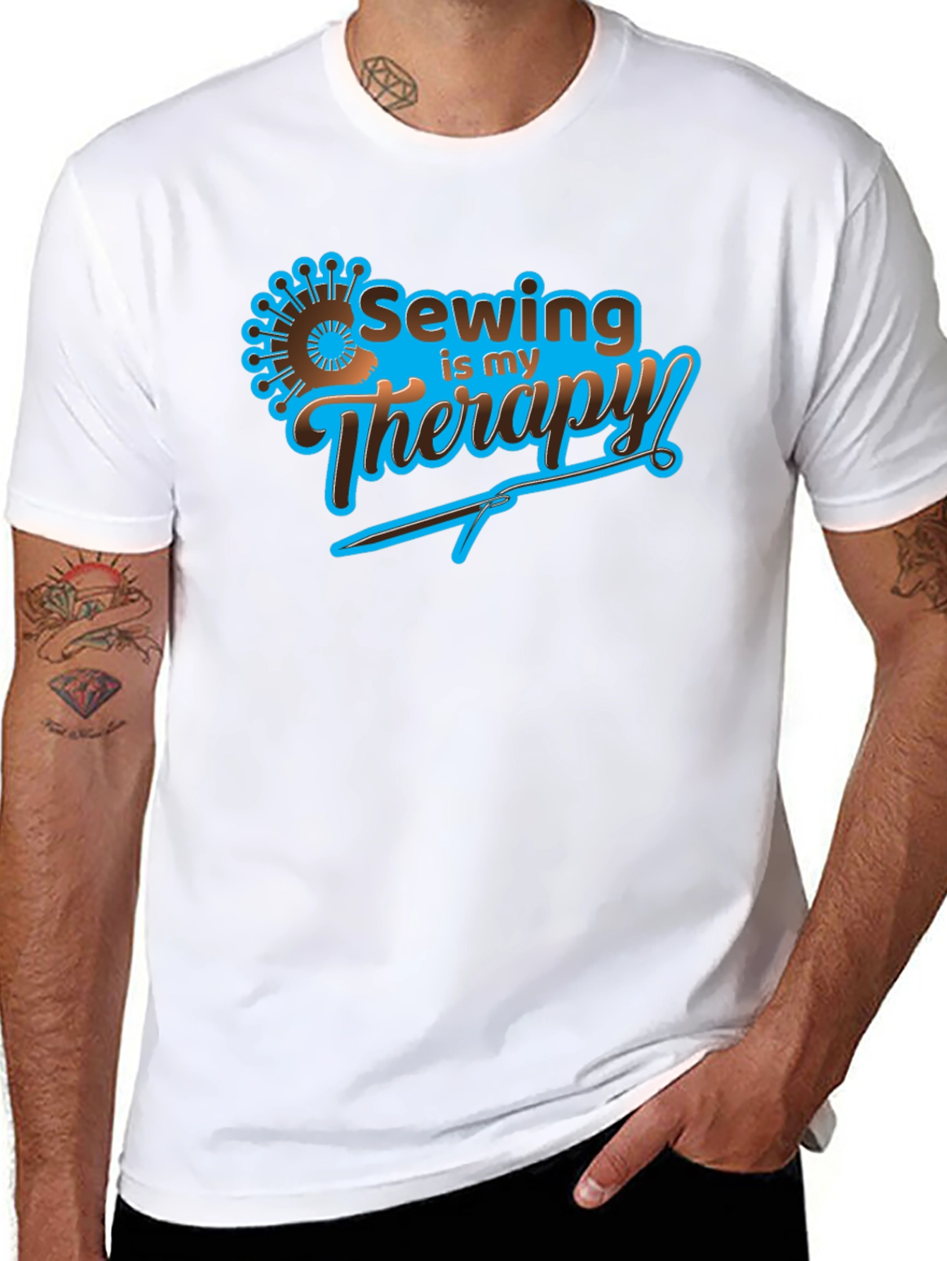 Sewing is My Therapy T-Shirt