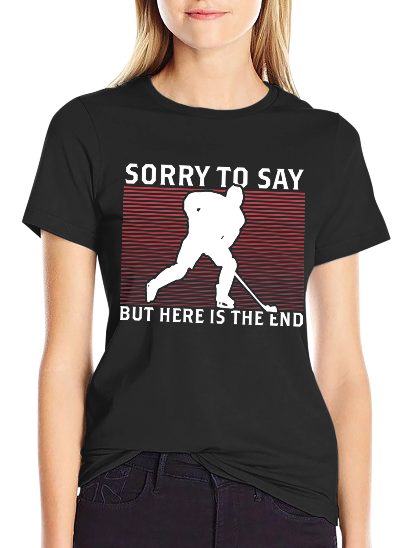 Sorry To Say Hockey Graphic Tee - Unisex