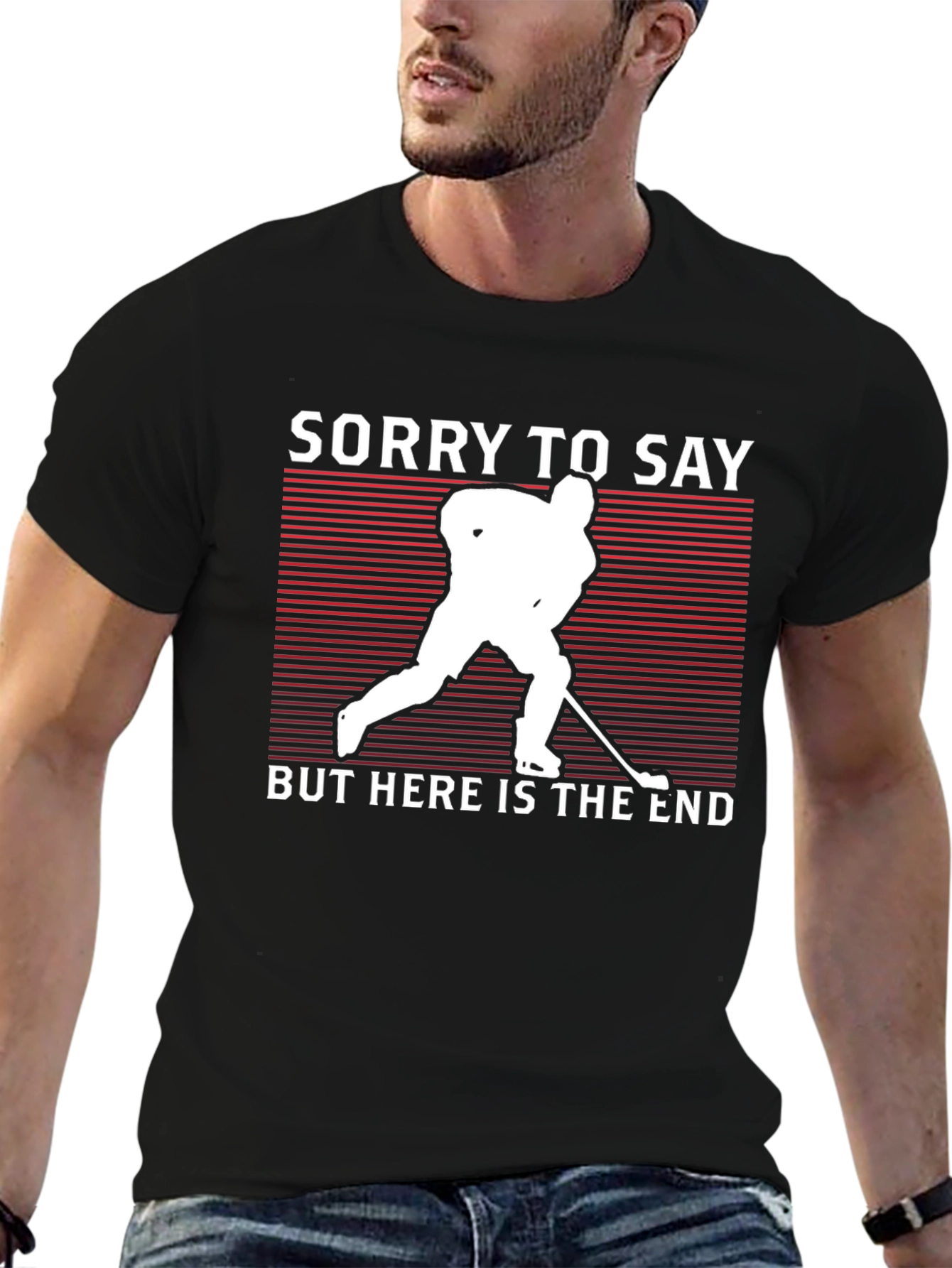 Sorry To Say Hockey Graphic Tee - Unisex