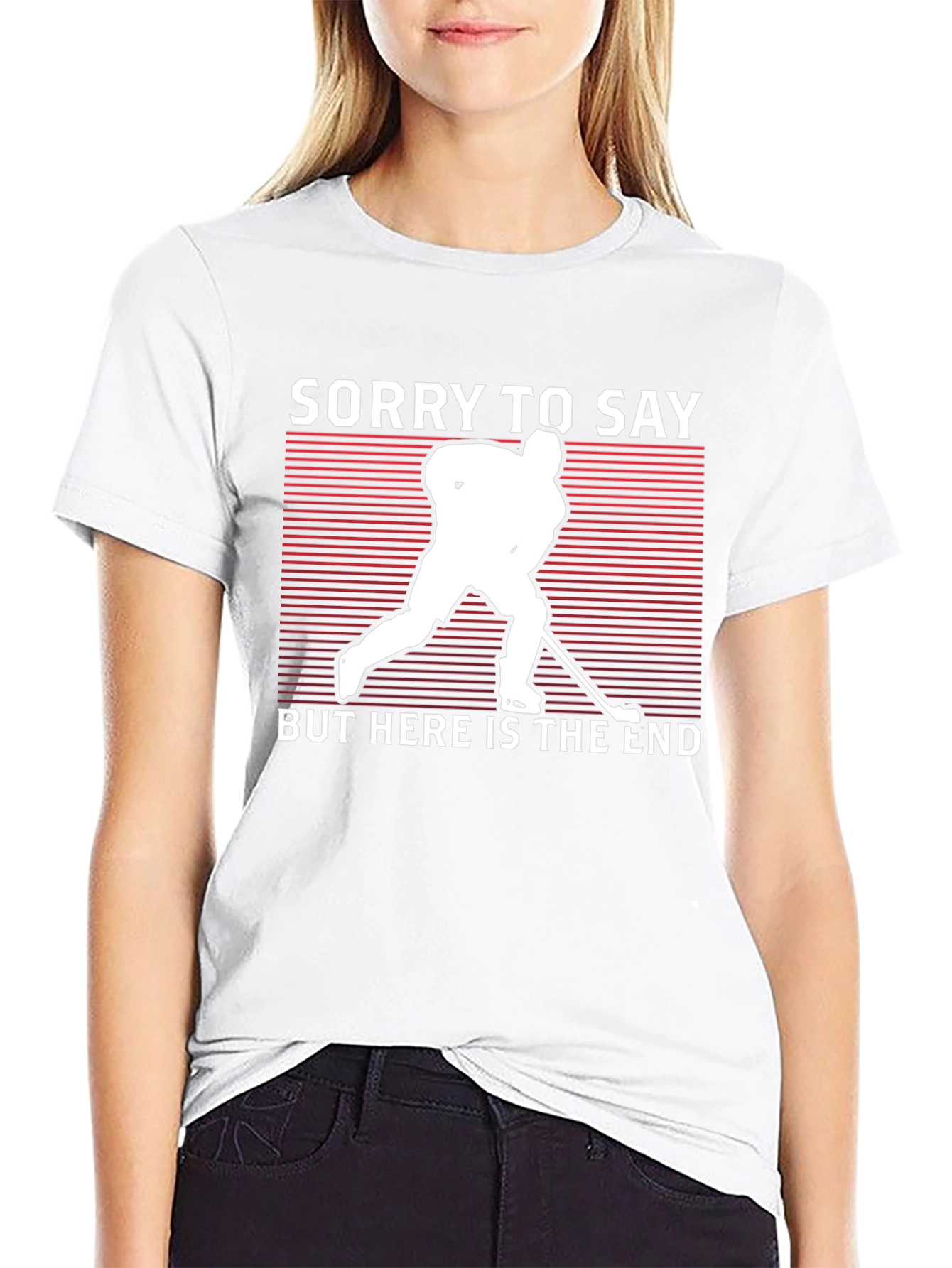 Sorry To Say Hockey Graphic Tee - Unisex