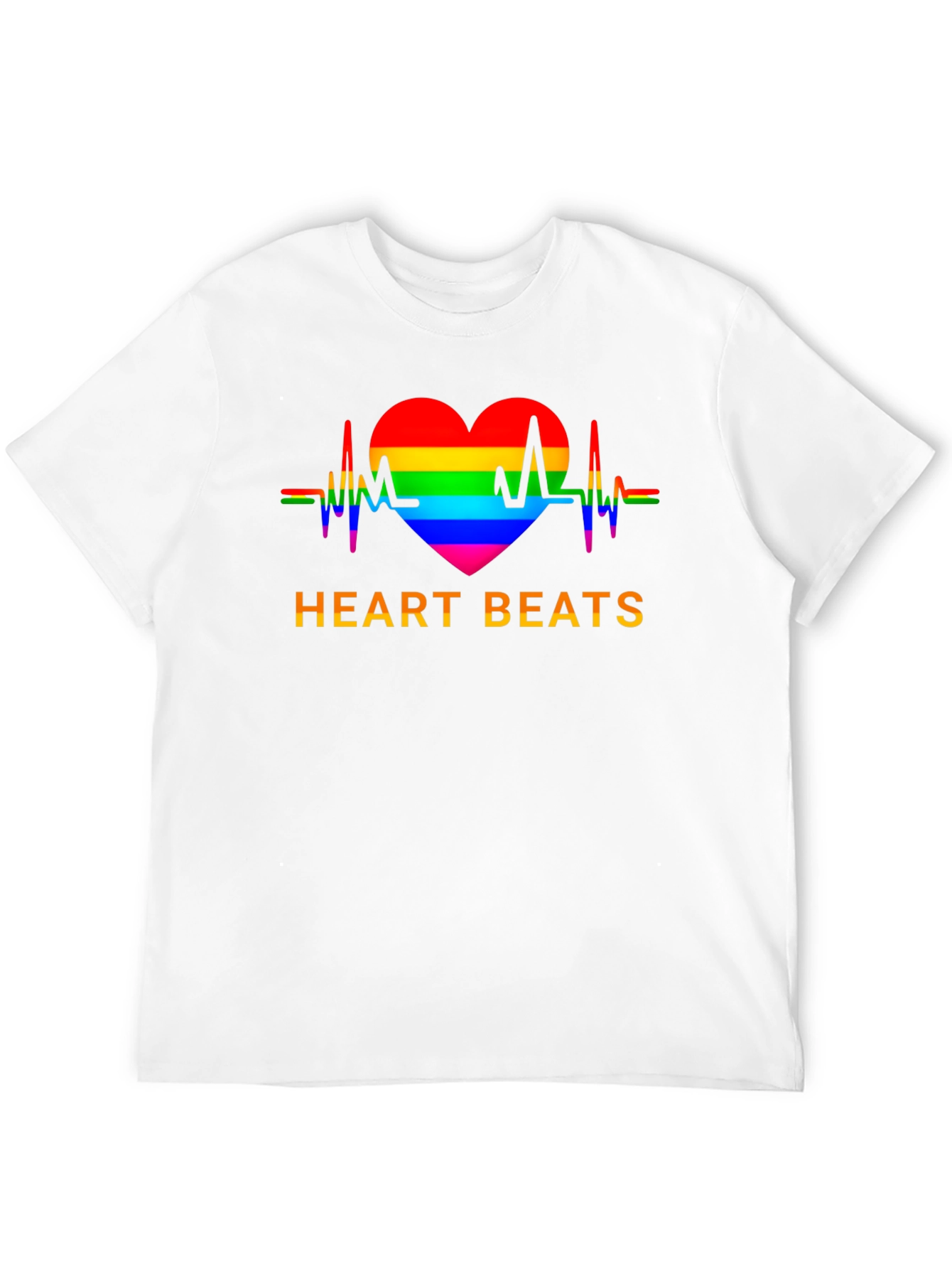 Heartbeats LGBT Pride T-Shirt
