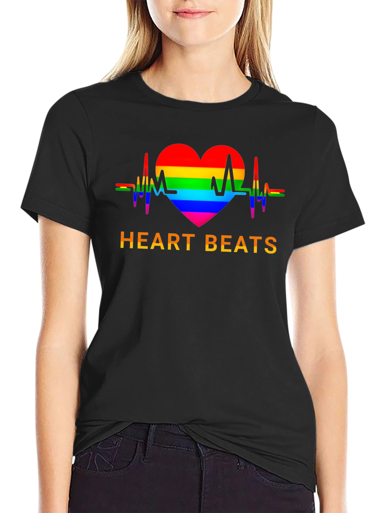 Heartbeats LGBT Pride T-Shirt