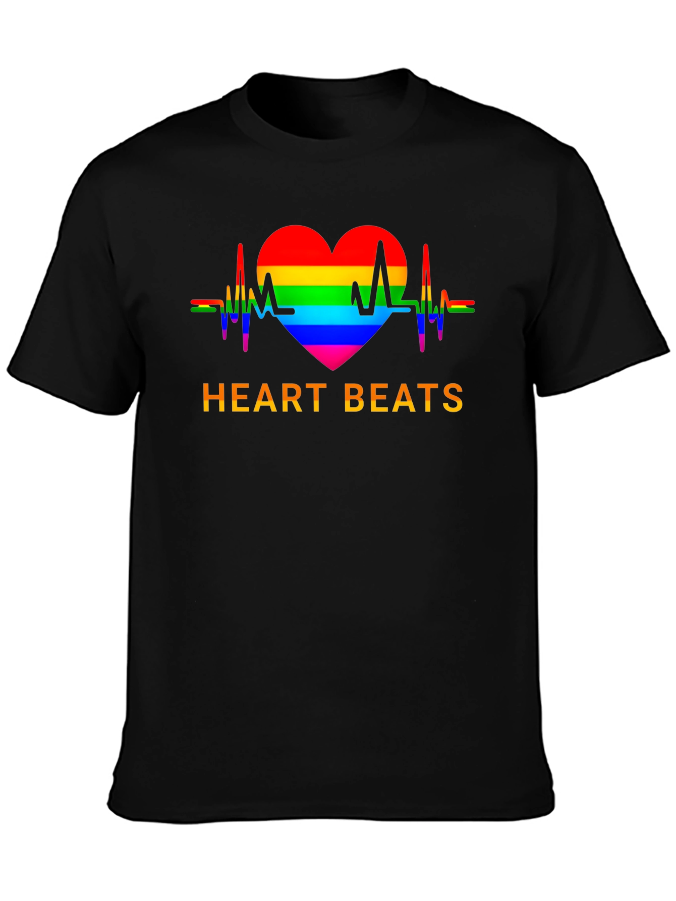 Heartbeats LGBT Pride T-Shirt