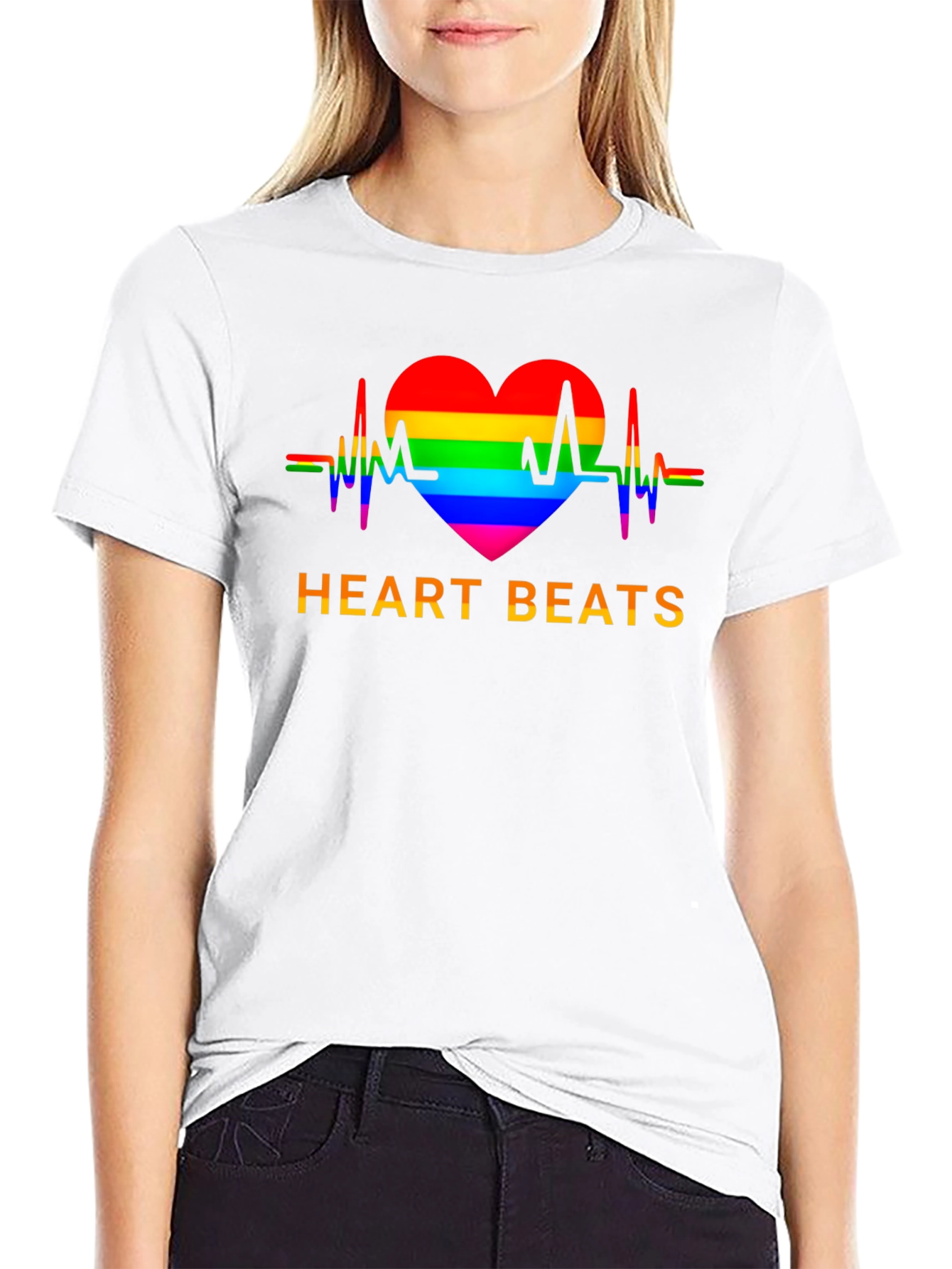 Heartbeats LGBT Pride T-Shirt
