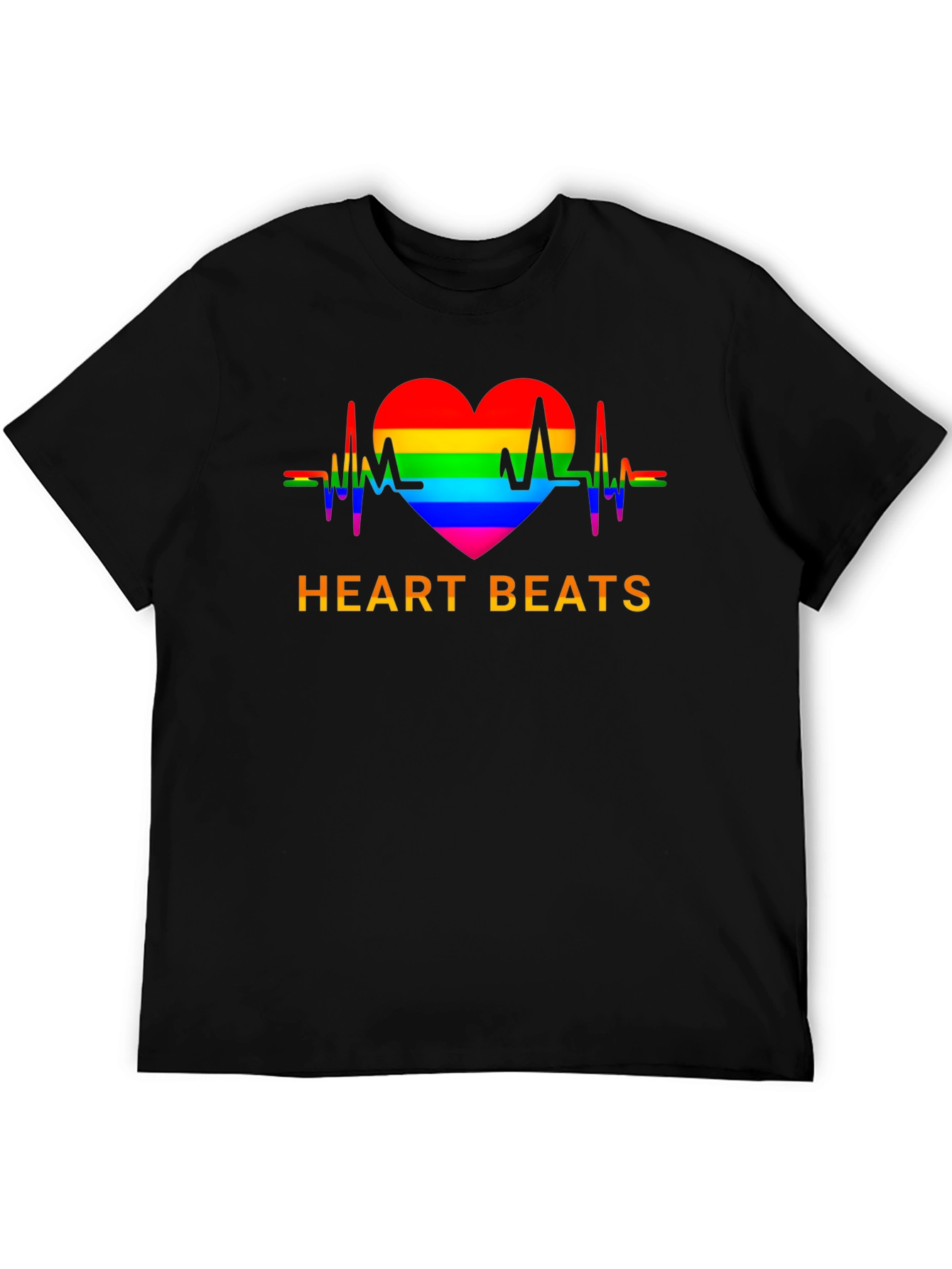Heartbeats LGBT Pride T-Shirt