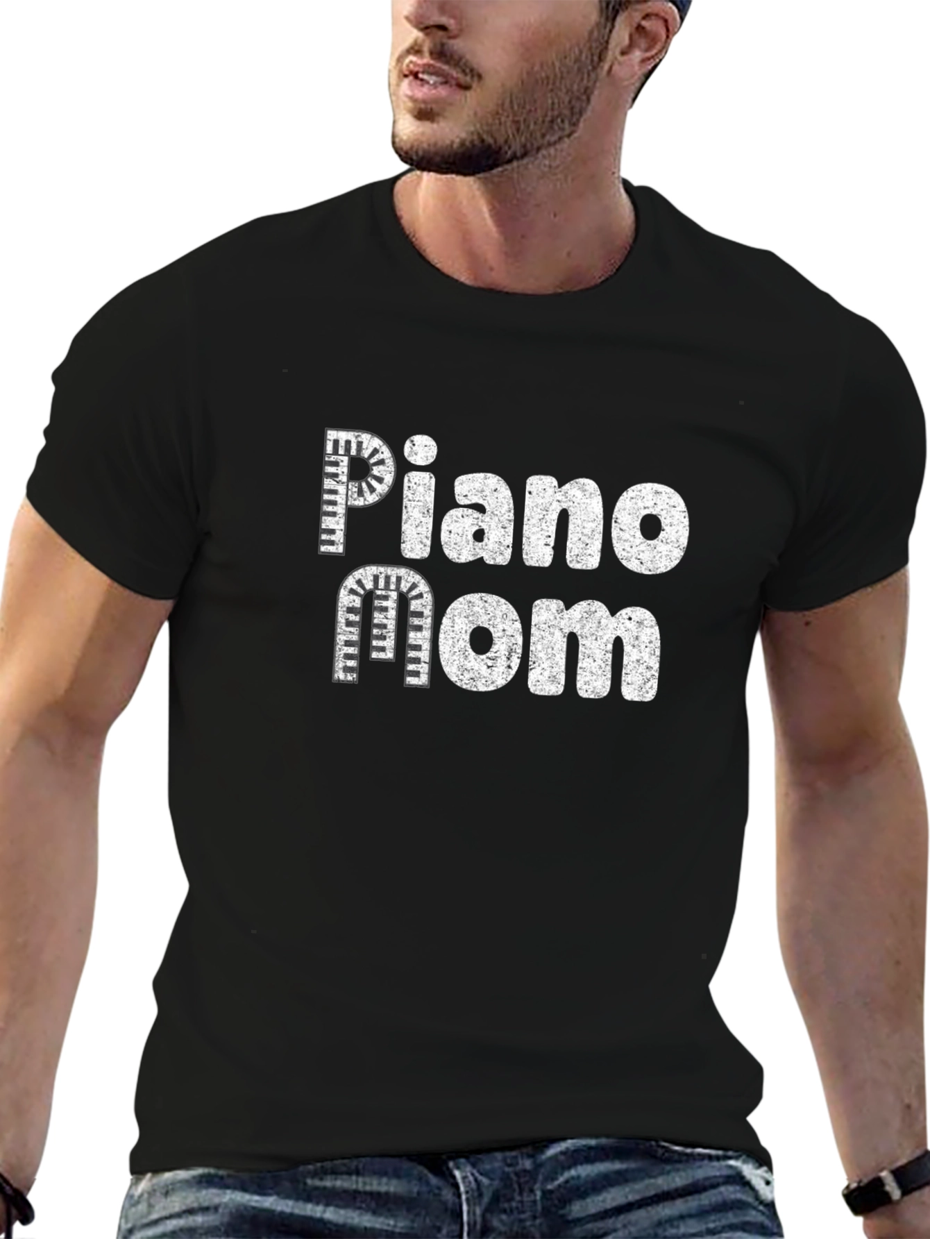 Piano Mom T-Shirt - Music Lover Tee