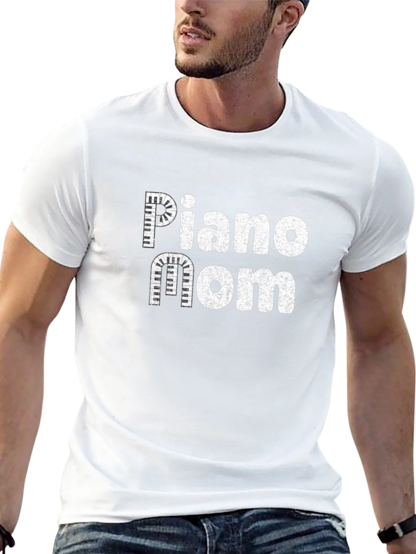 Piano Mom T-Shirt - Music Lover Tee