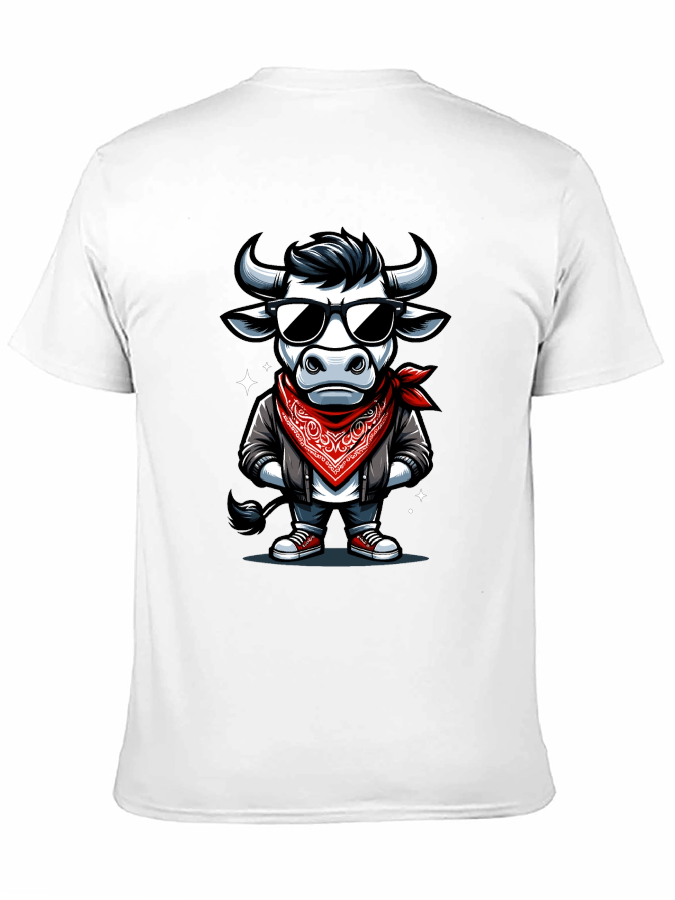 Cool Bull Graphic Tee - Black T-Shirt