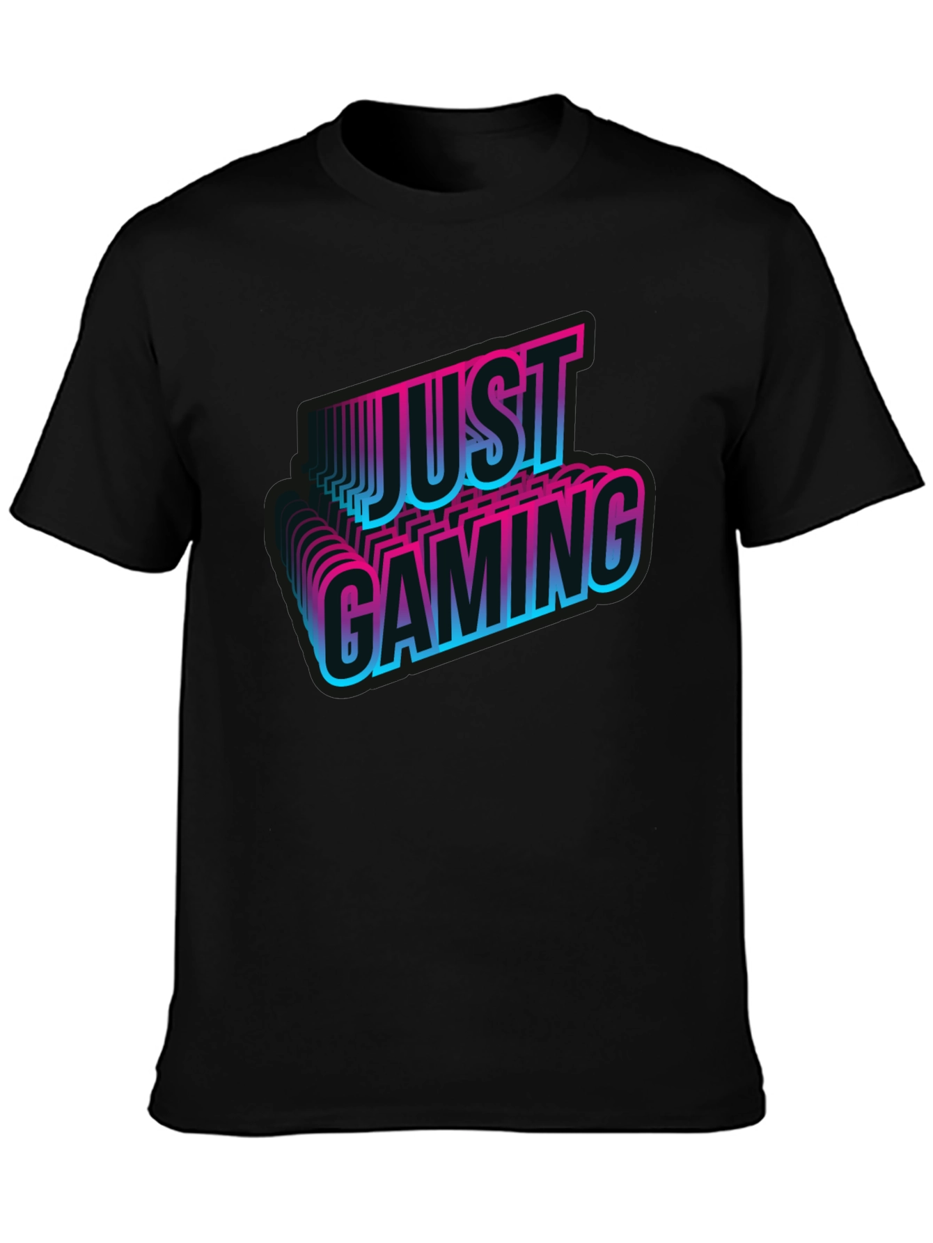 Just Gaming Black T-Shirt