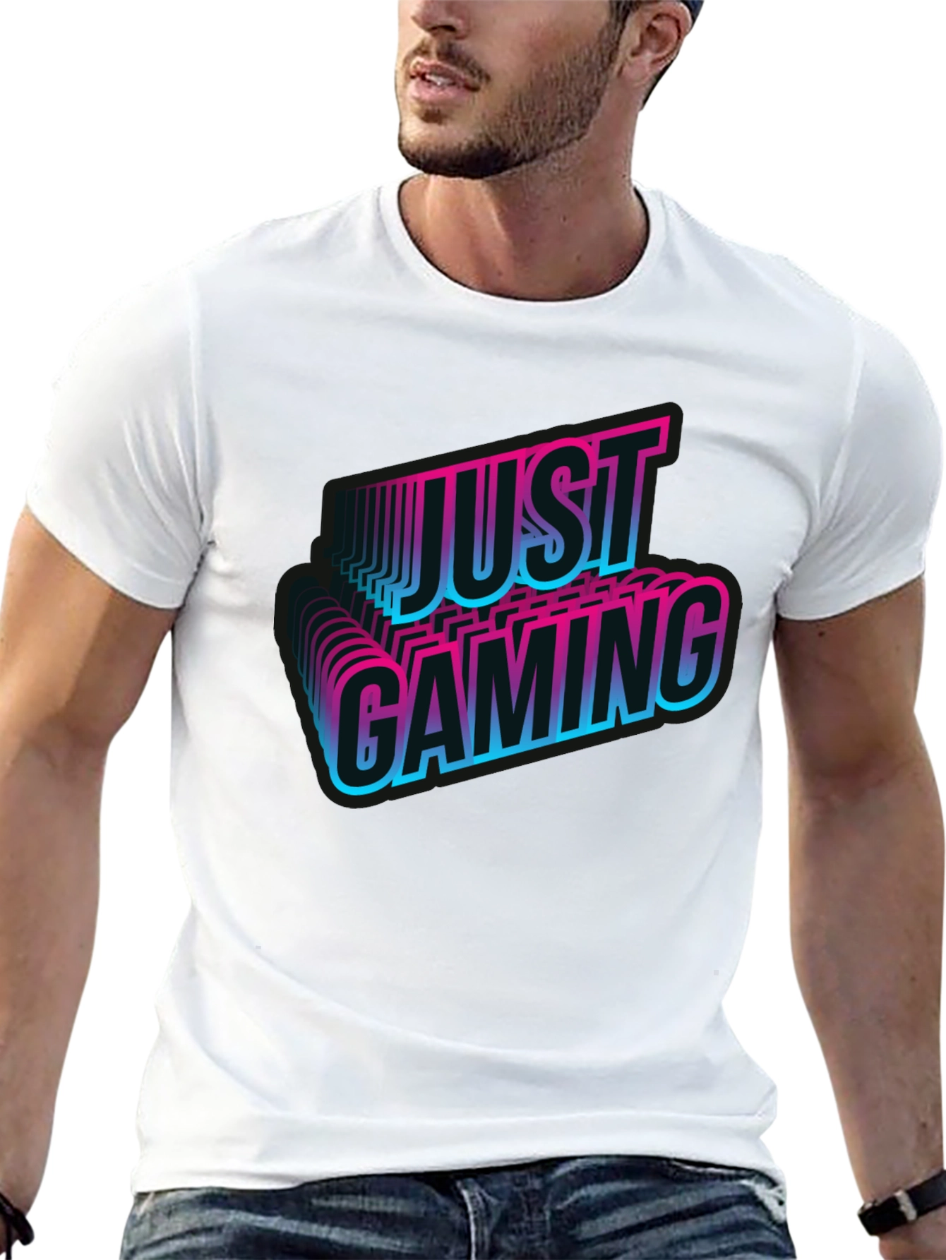 Just Gaming Black T-Shirt