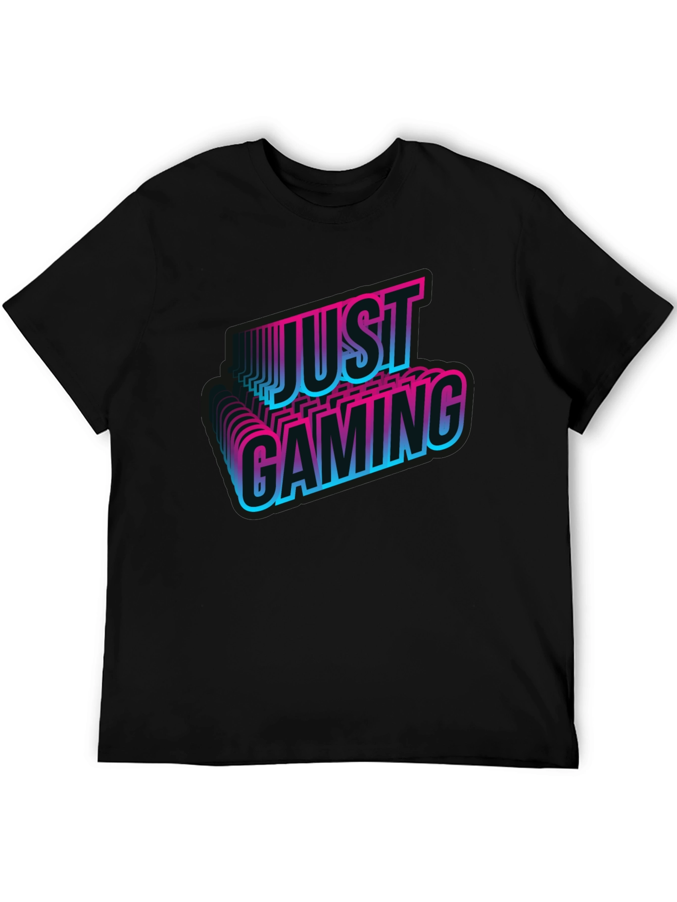 Just Gaming Black T-Shirt