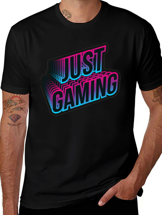 Just Gaming Black T-Shirt