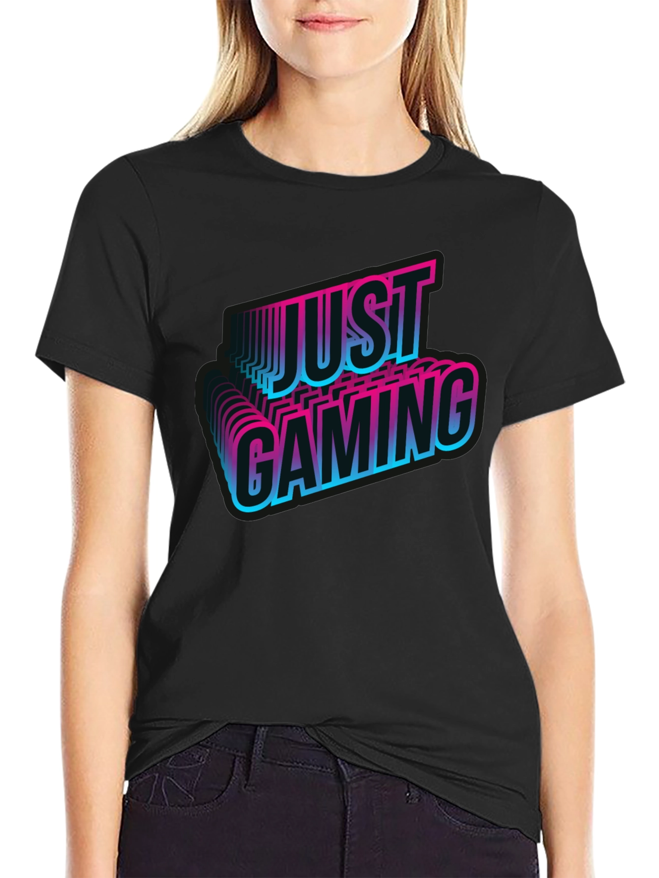 Just Gaming Black T-Shirt