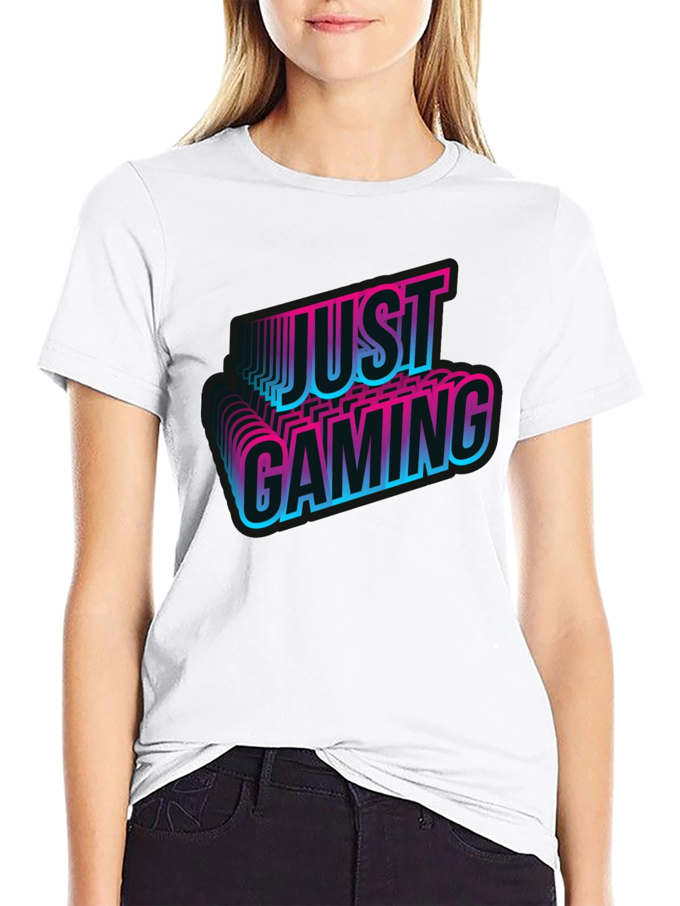 Just Gaming Black T-Shirt