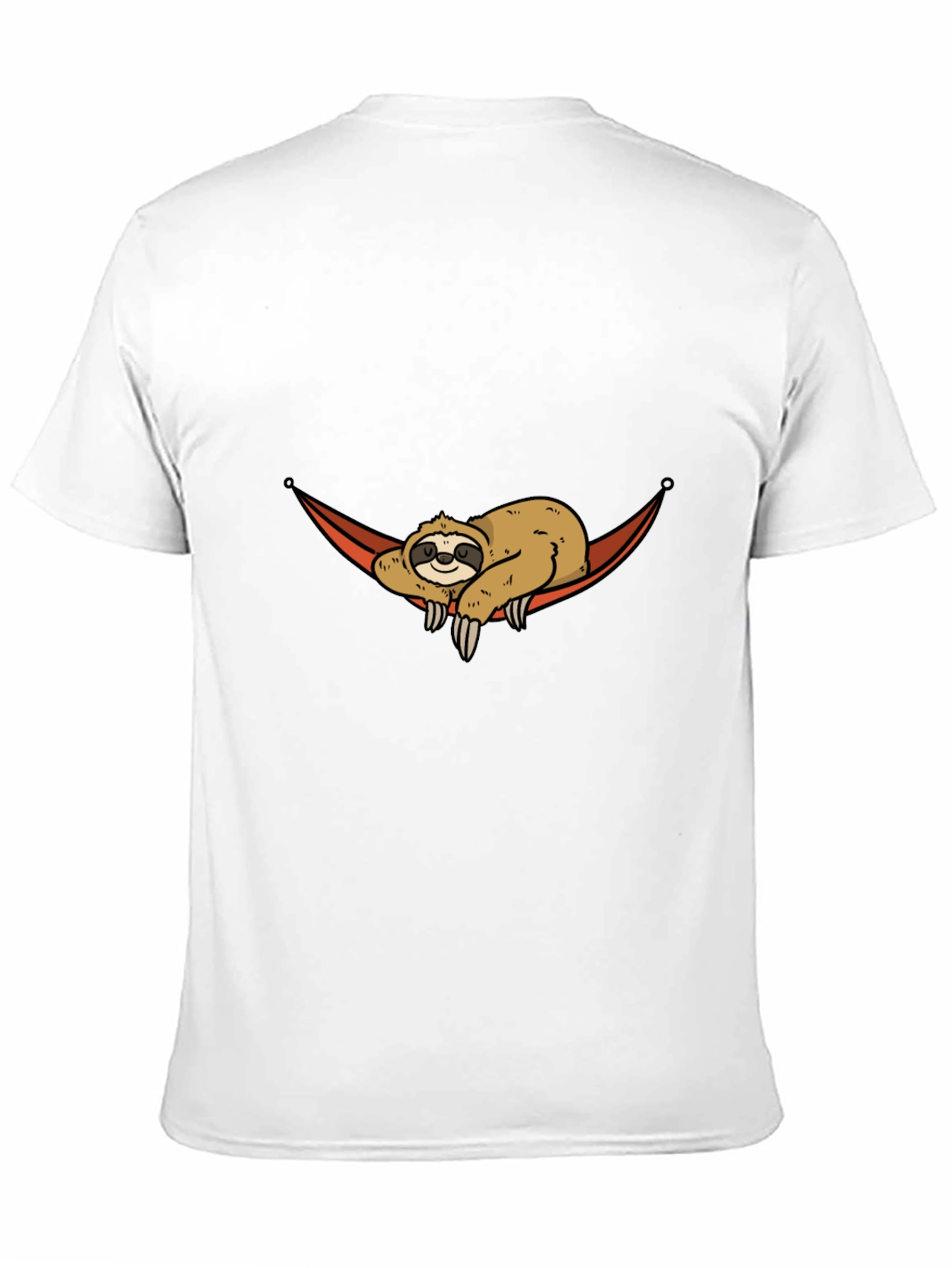 Sloth Hammock Graphic Tee - Relaxed Style