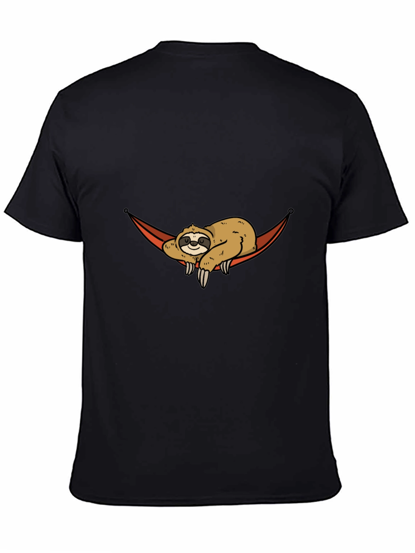 Sloth Hammock Graphic Tee - Relaxed Style