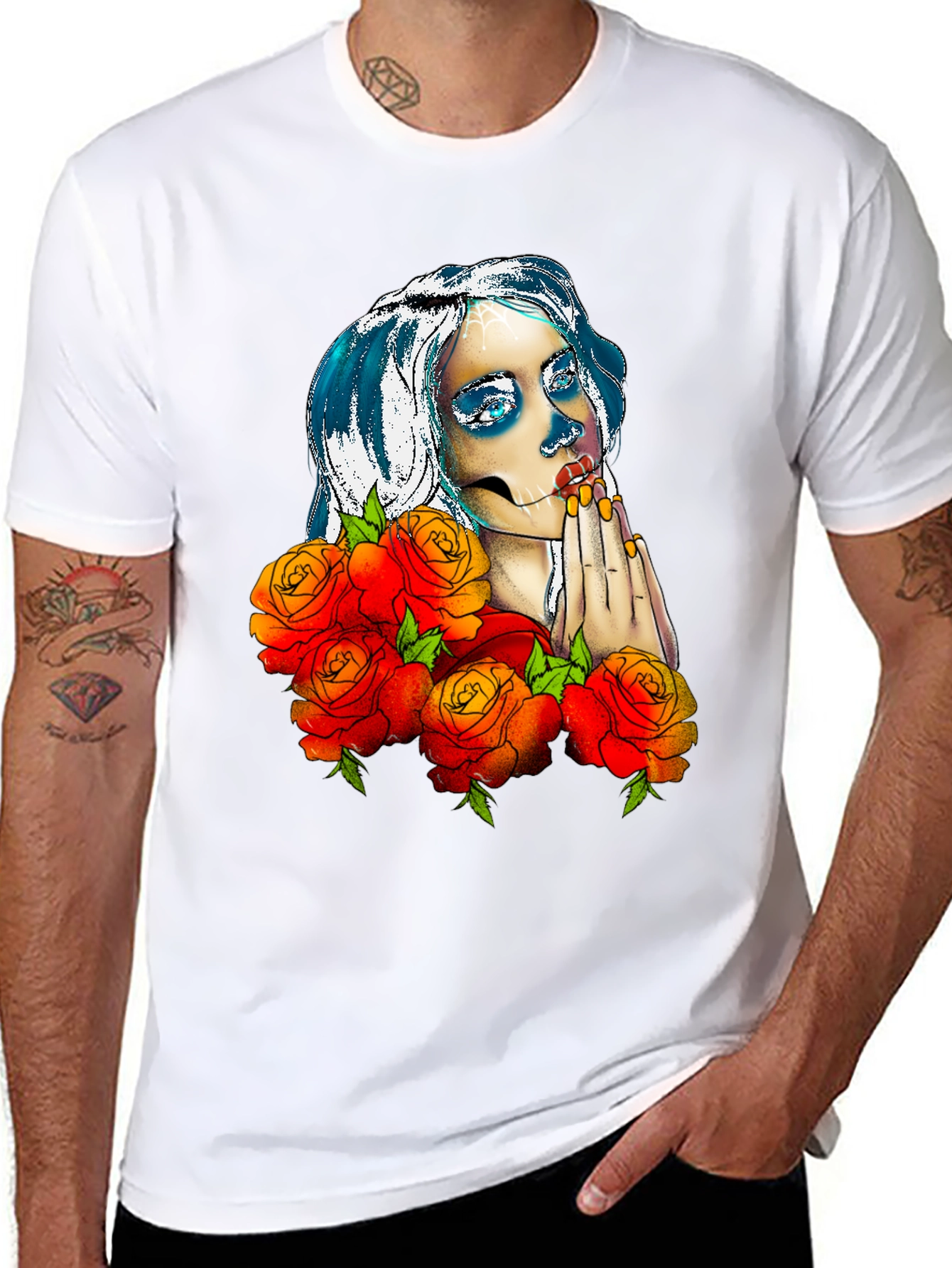 Day of the Dead Sugar Skull T-Shirt
