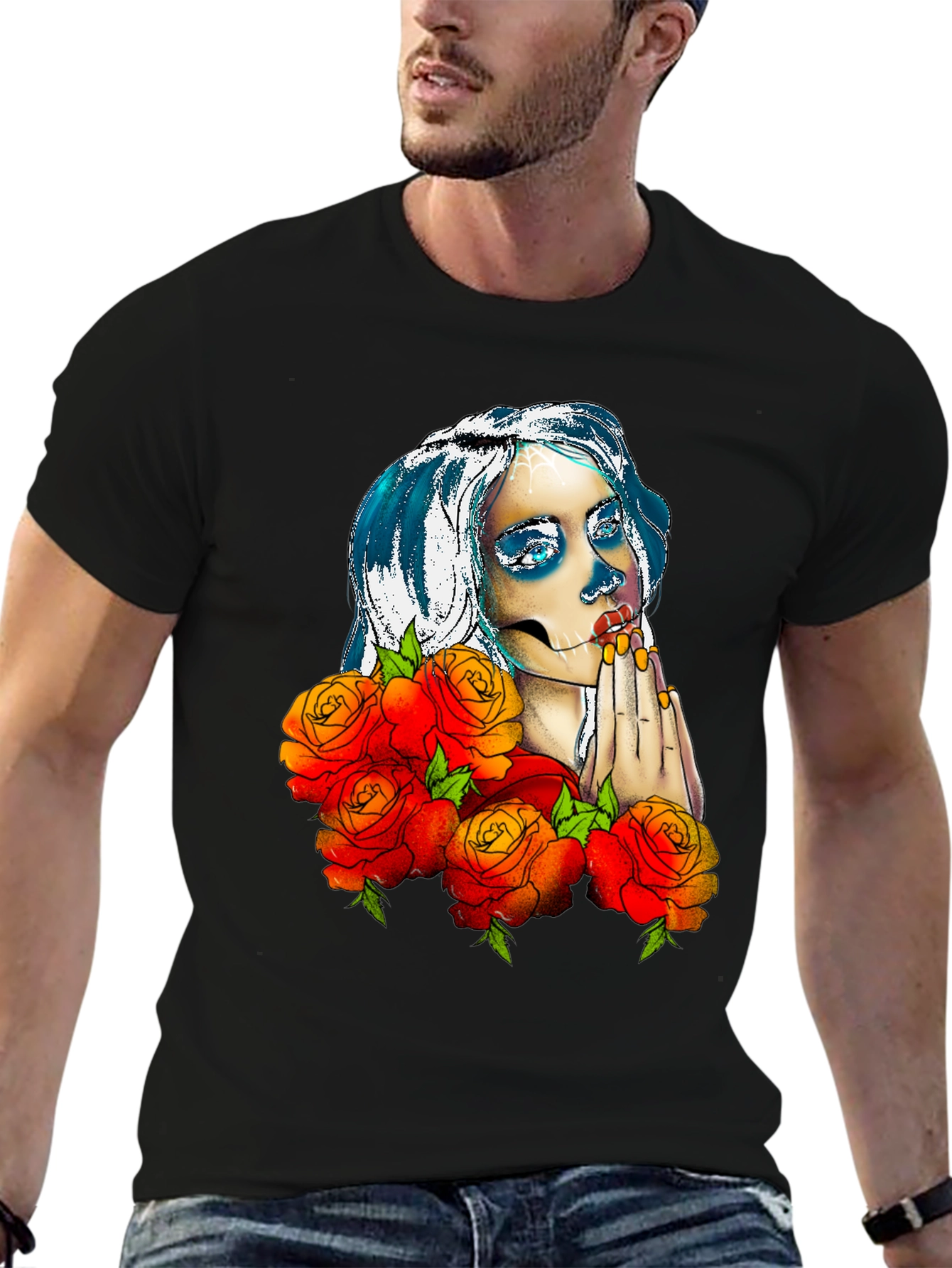 Day of the Dead Sugar Skull T-Shirt