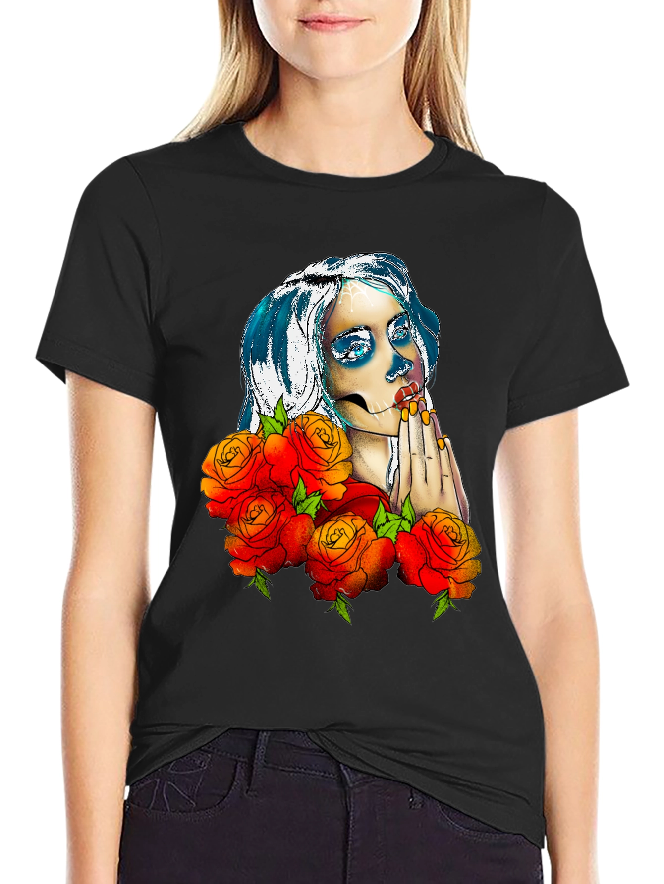 Day of the Dead Sugar Skull T-Shirt